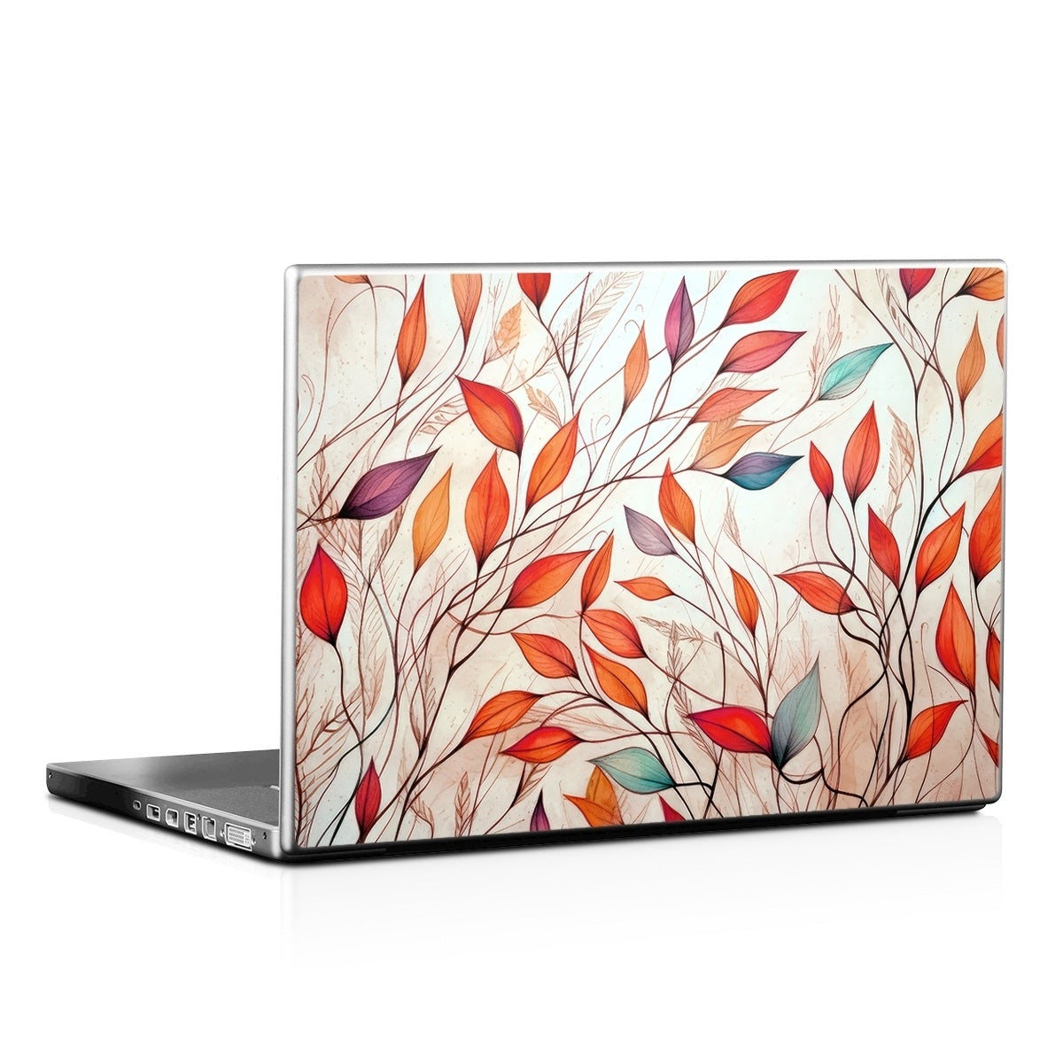 Leaf Sketches - Laptop Lid Skin