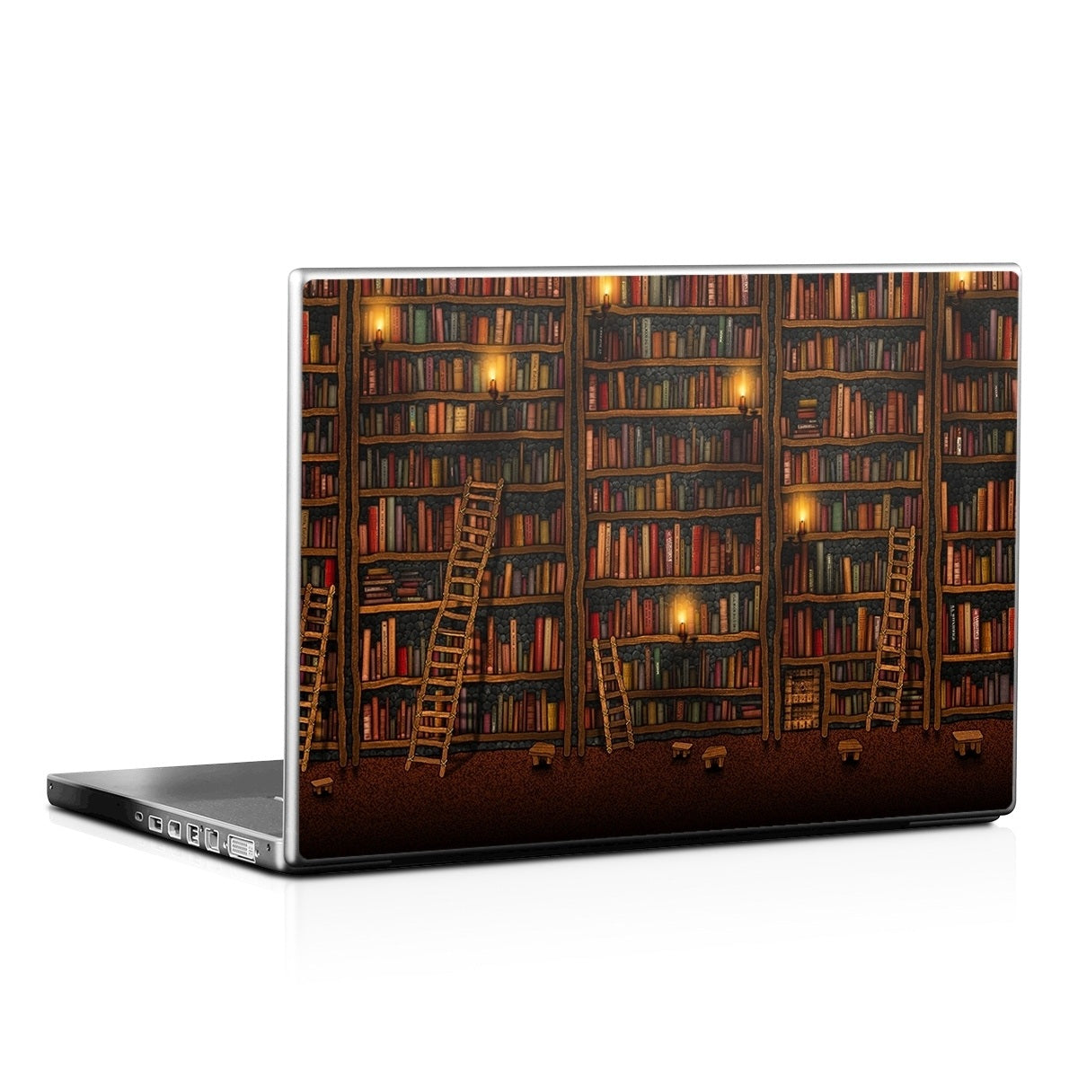 Library - Laptop Lid Skin