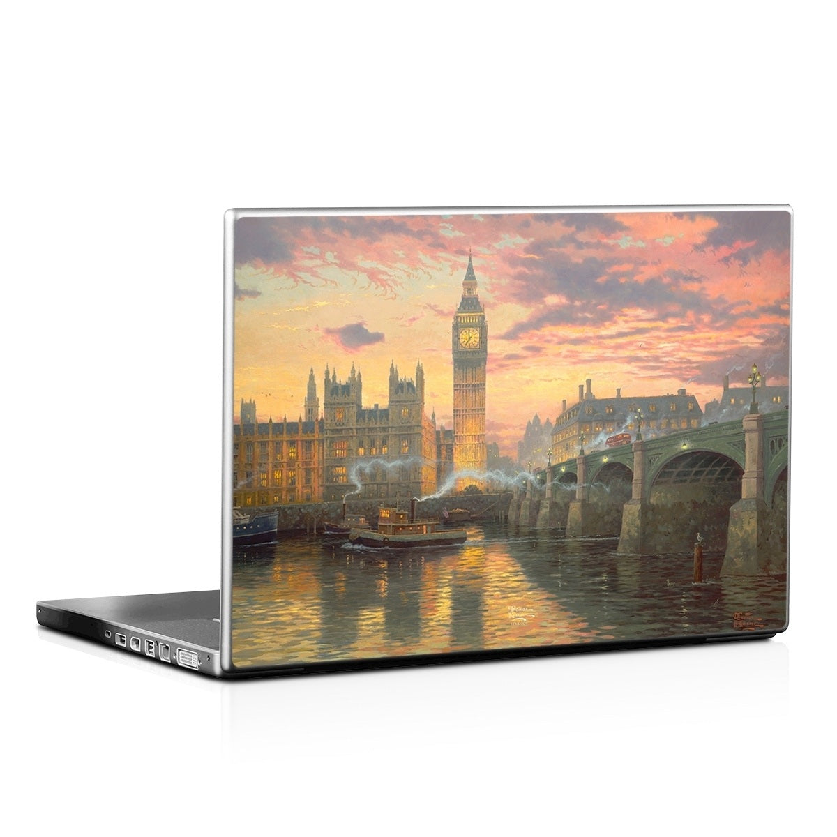 London - Thomas Kinkade - Laptop Lid Skin