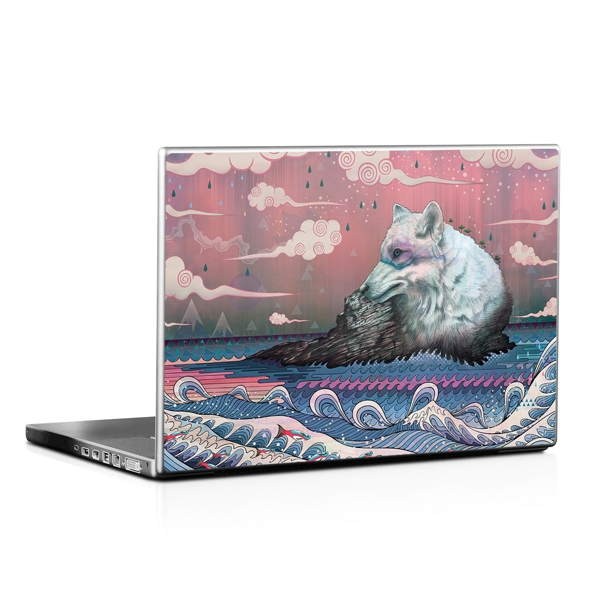 Lone Wolf - Laptop Lid Skin