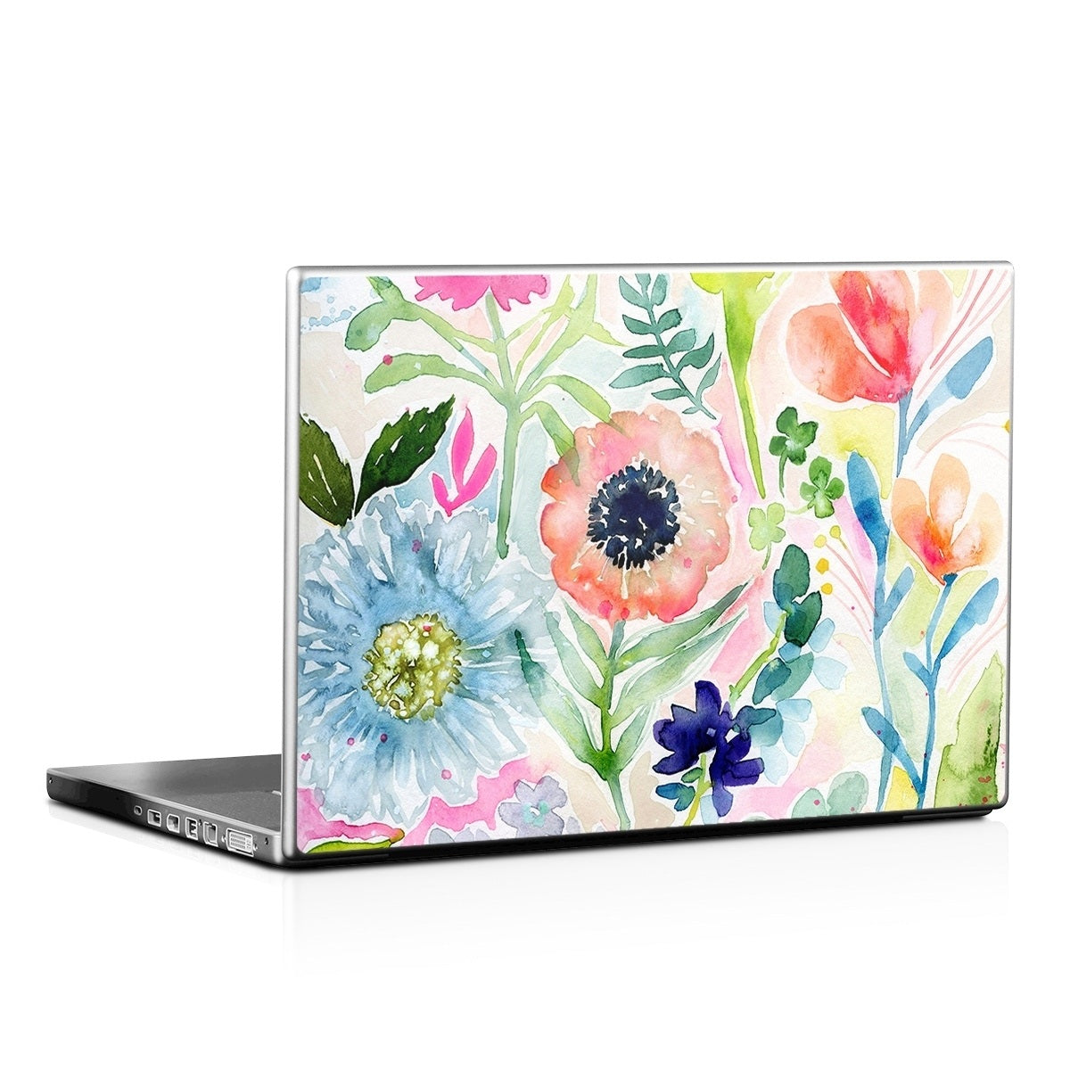 Loose Flowers - Laptop Lid Skin