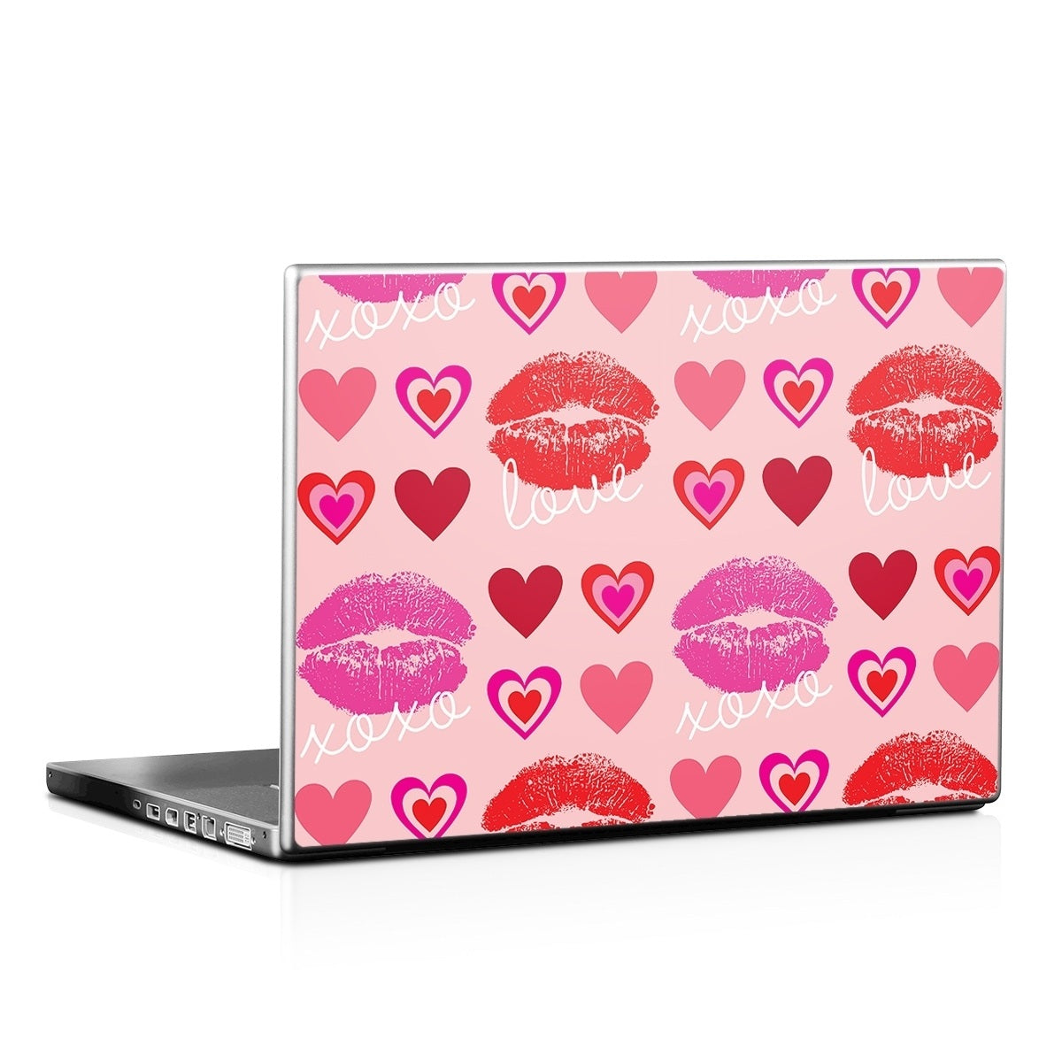 Love Hugs Kisses - Laptop Lid Skin