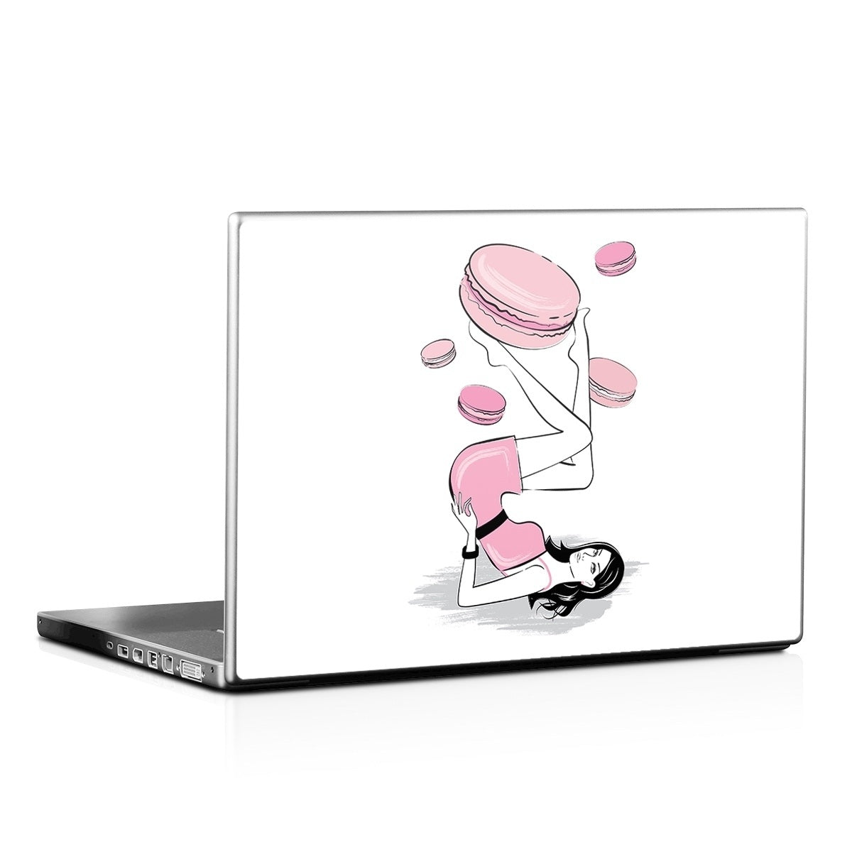 Macaron Girl - Laptop Lid Skin