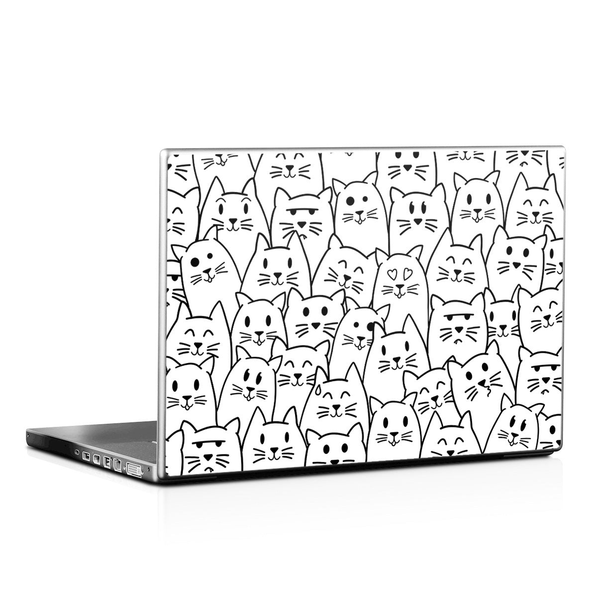 Moody Cats - Laptop Lid Skin