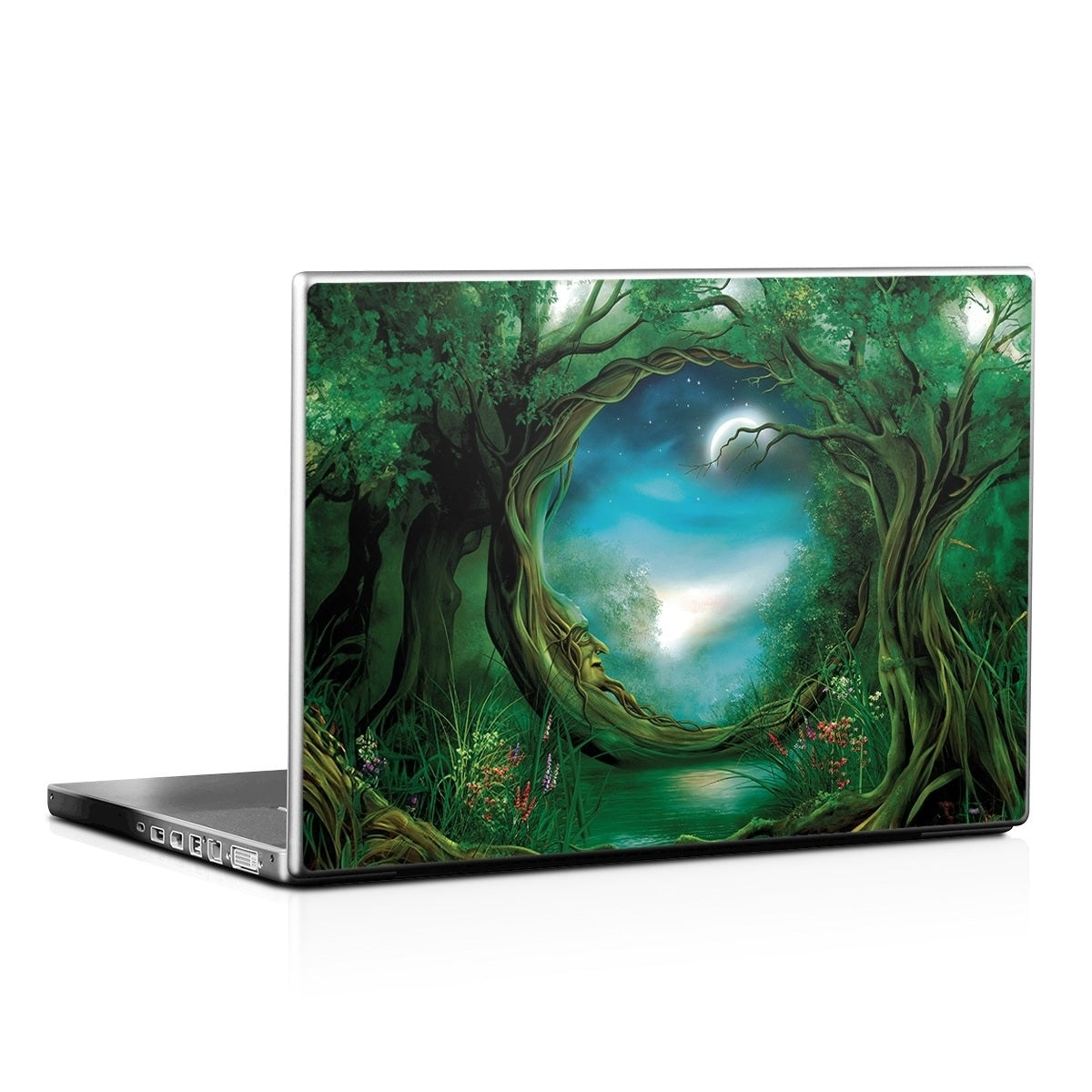 Moon Tree - Laptop Lid Skin