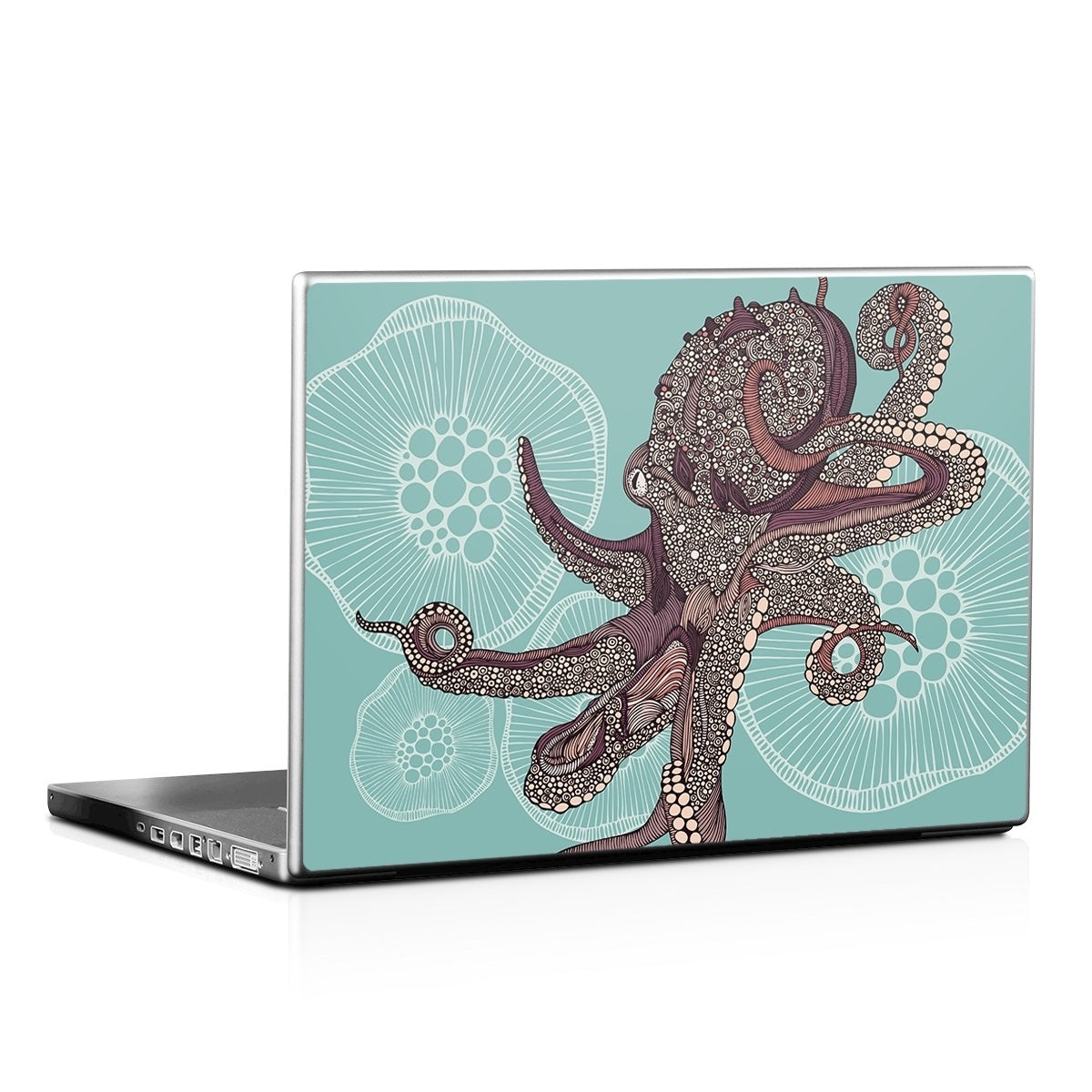 Octopus Bloom - Laptop Lid Skin