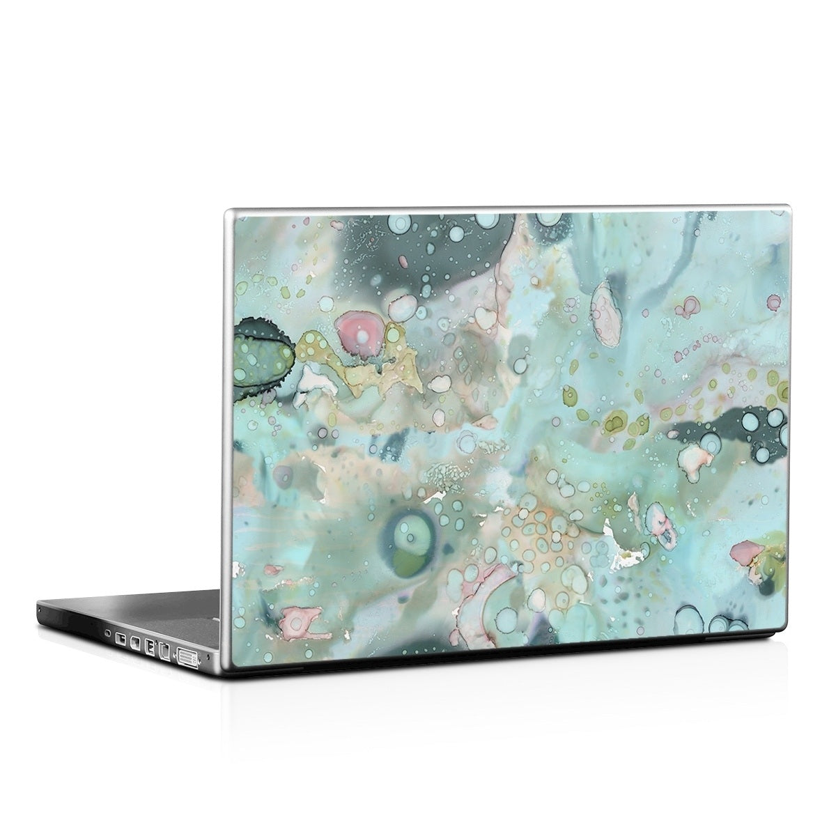 Organic In Blue - Laptop Lid Skin