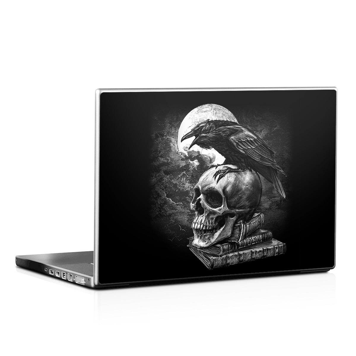 Poe's Raven - Laptop Lid Skin