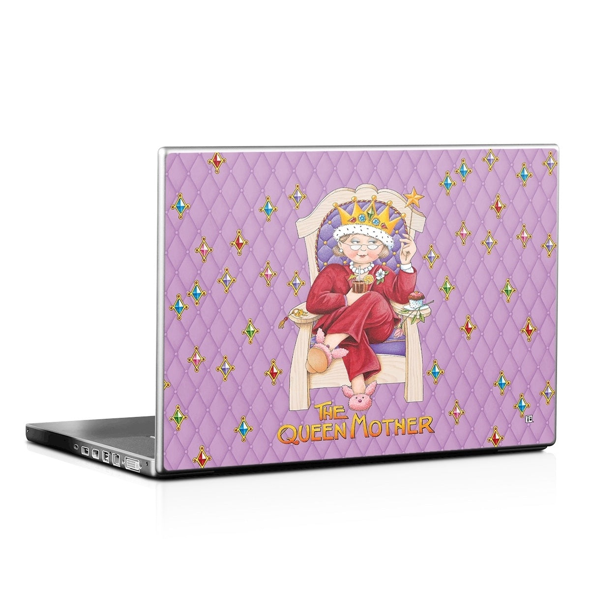 Queen Mother - Laptop Lid Skin