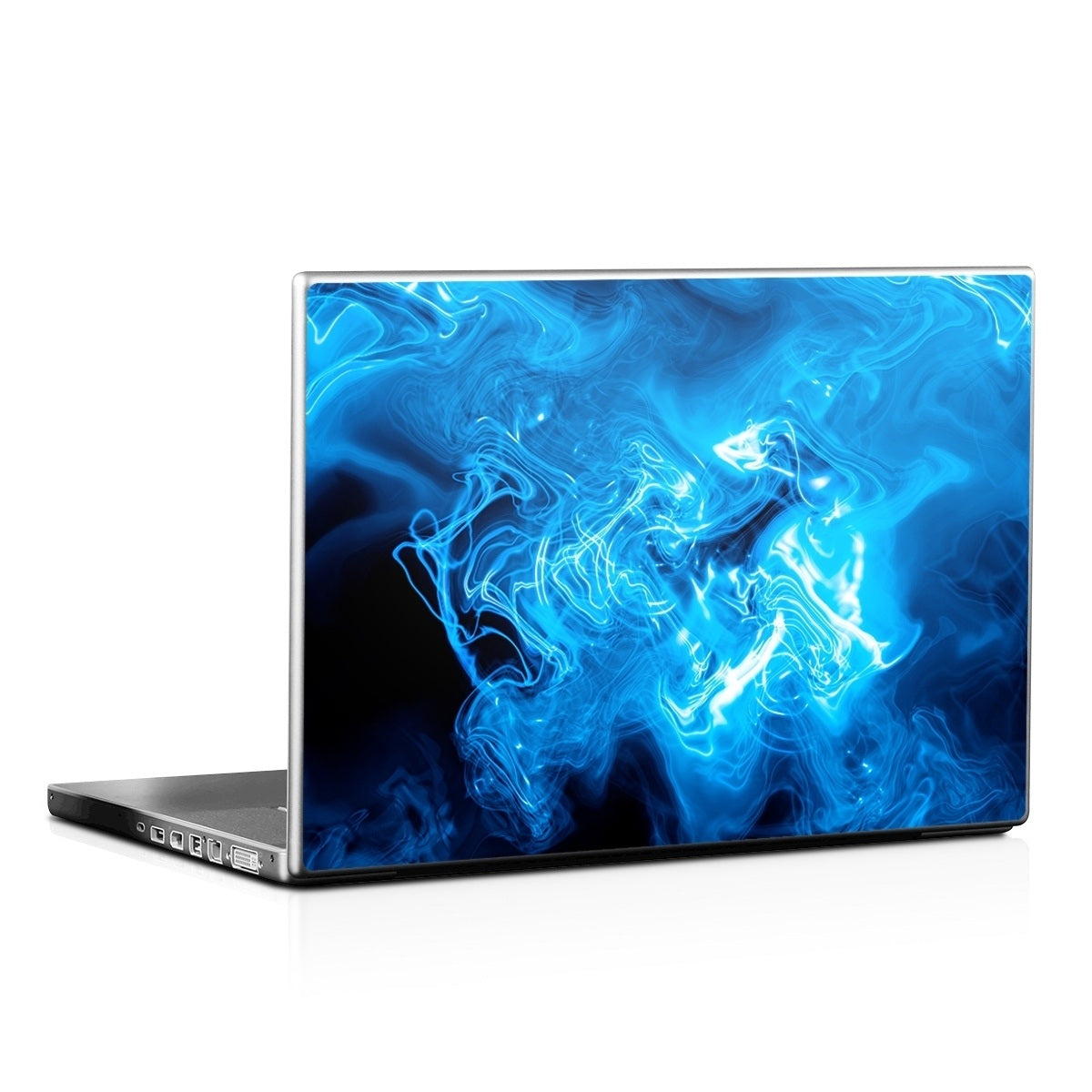 Blue Quantum Waves - Laptop Lid Skin