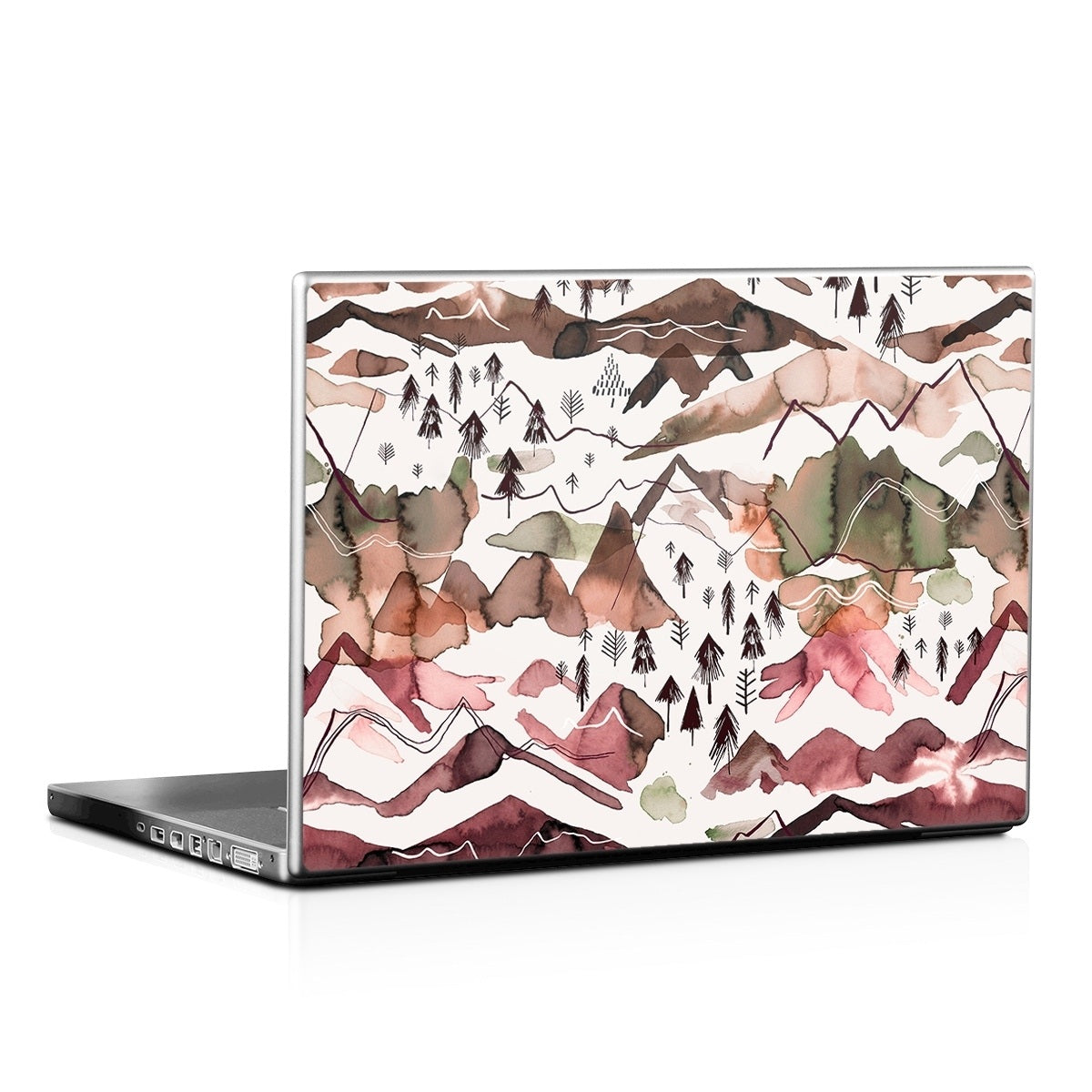 Red Mountains - Laptop Lid Skin