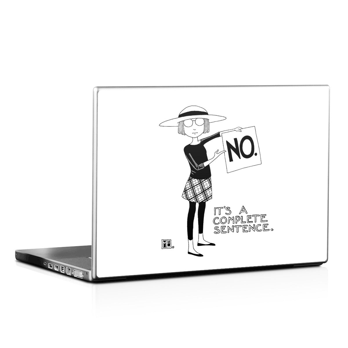 Sentence - Laptop Lid Skin