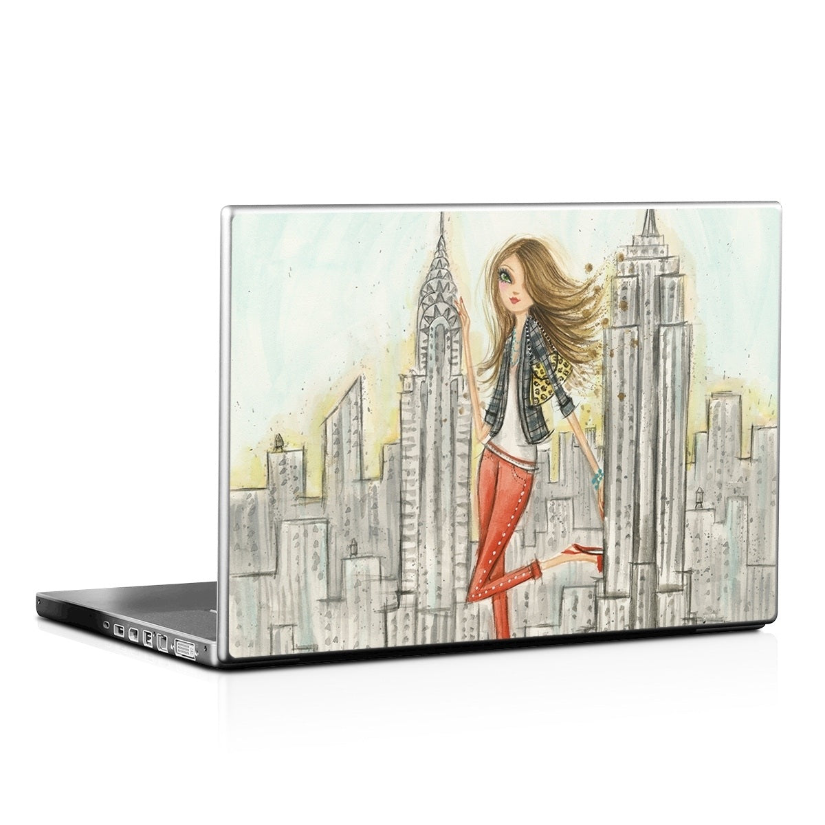 The Sights New York - Laptop Lid Skin