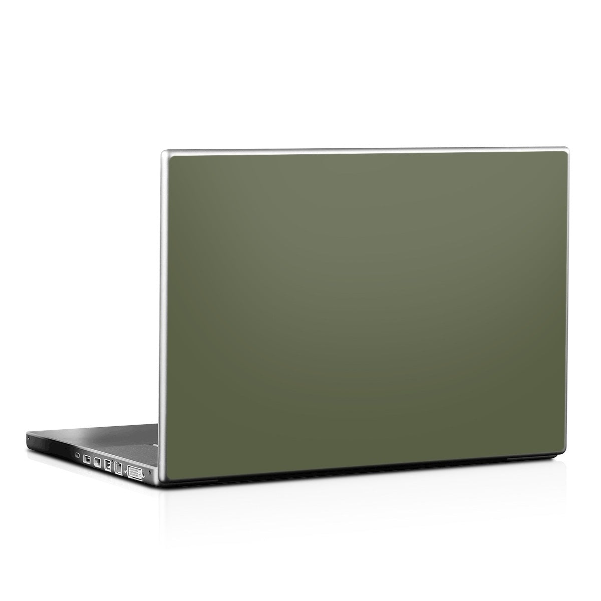 Solid State Olive Drab - Laptop Lid Skin