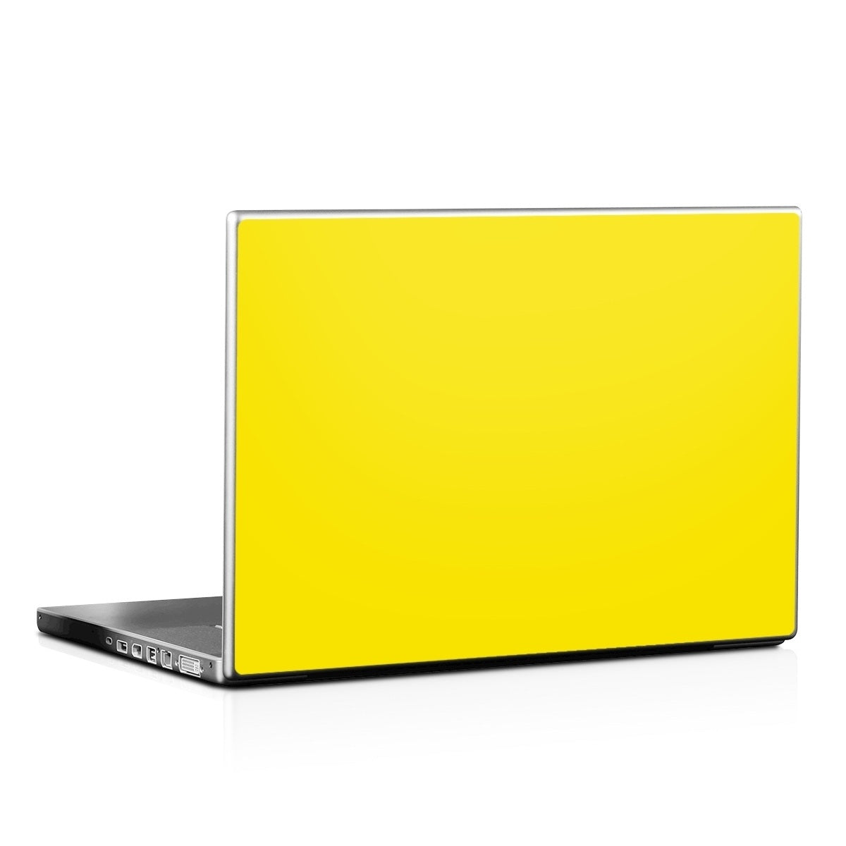 Solid State Yellow - Laptop Lid Skin