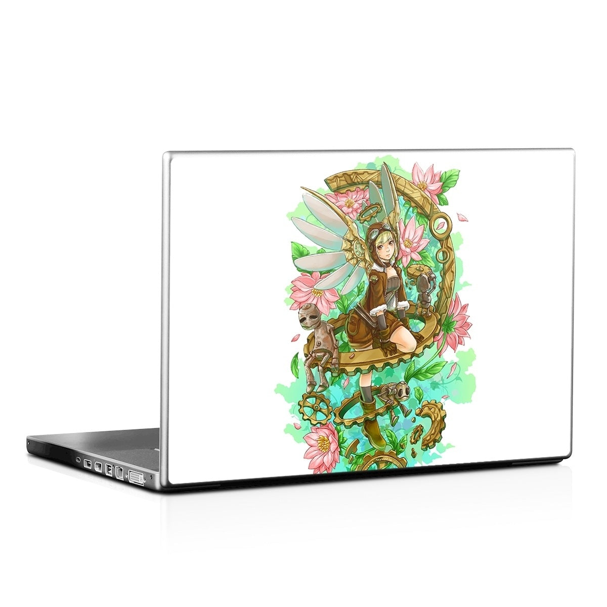 Steampunk Angel - Laptop Lid Skin