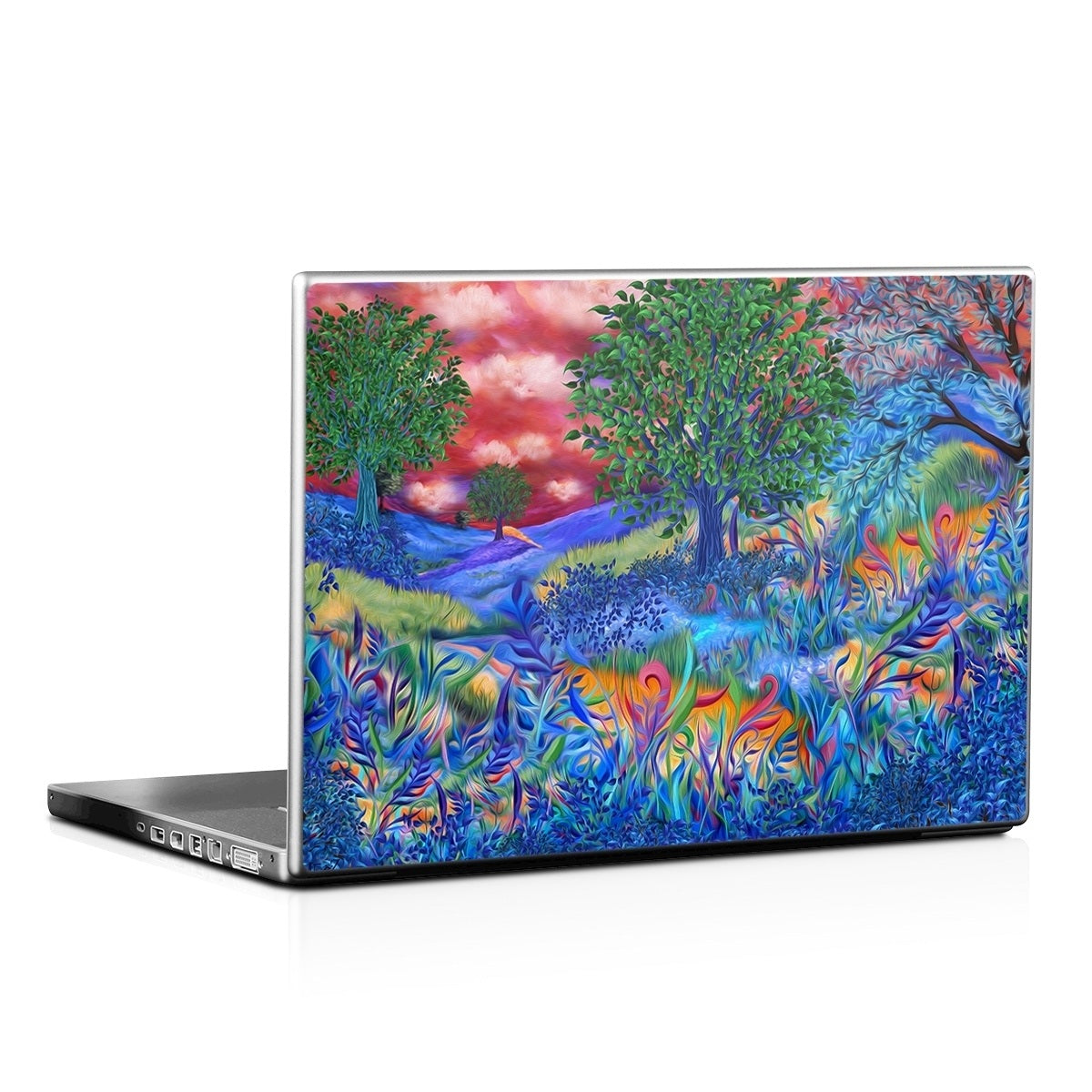 Sunset Fields - Laptop Lid Skin