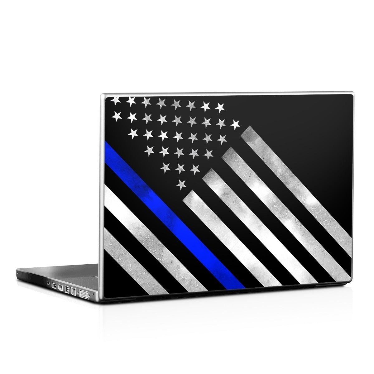 Thin Blue Line Hero - Laptop Lid Skin