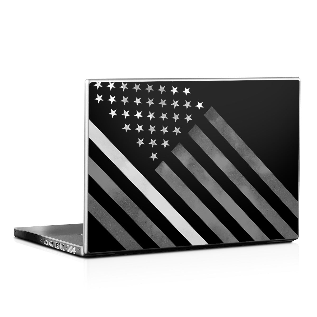 Thin White Line Hero - Laptop Lid Skin