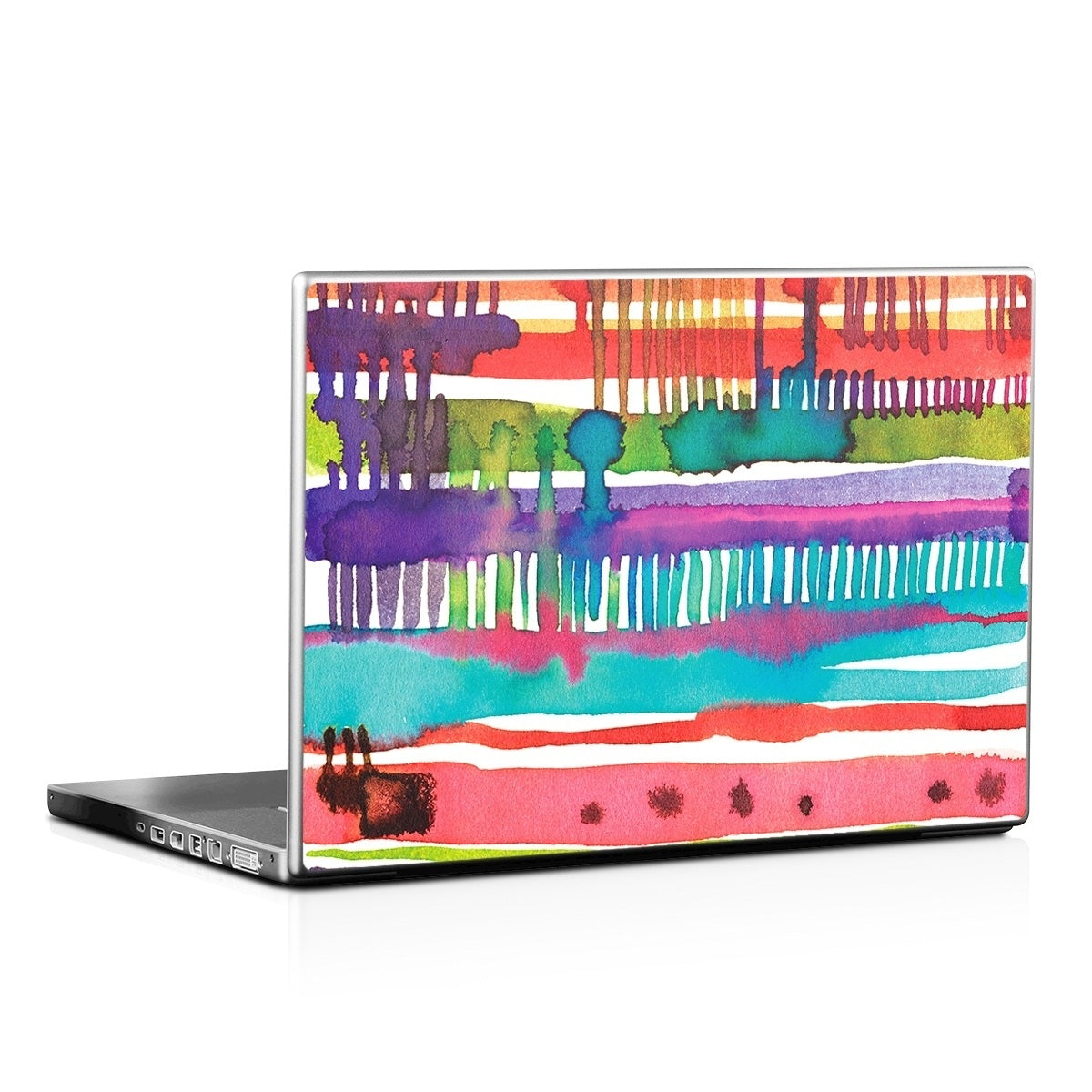 Watercolor Lines - Laptop Lid Skin