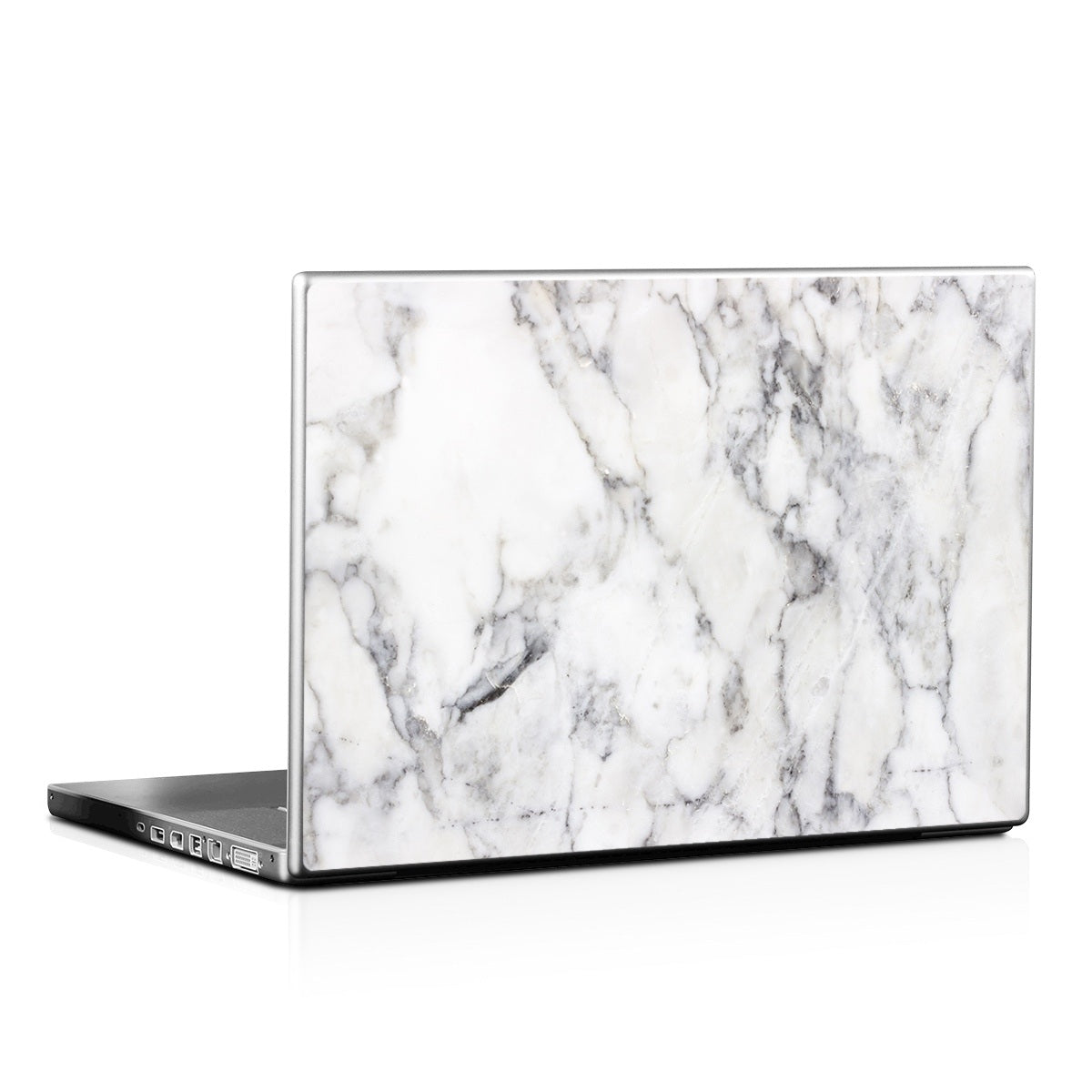 White Marble - Laptop Lid Skin