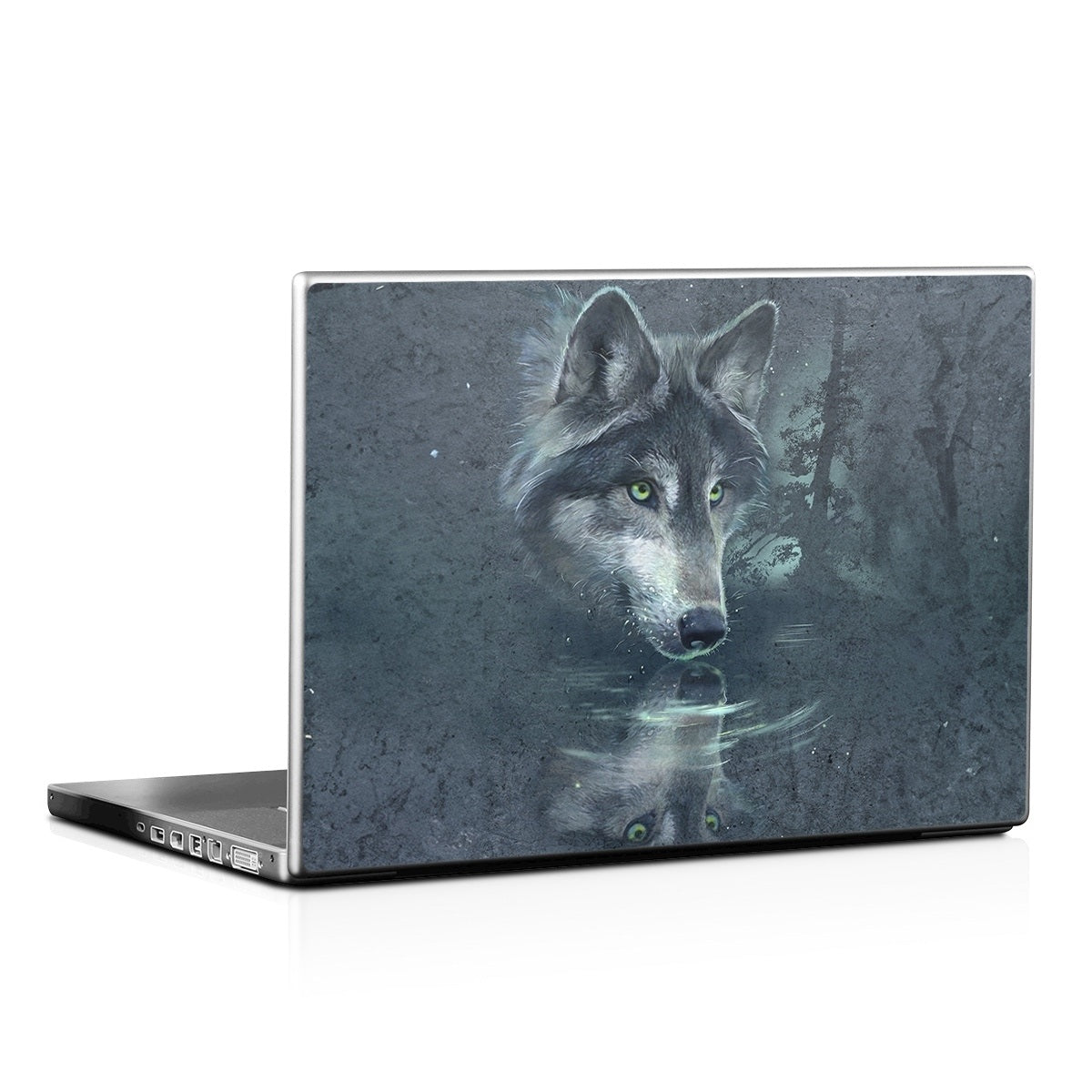 Wolf Reflection - Laptop Lid Skin