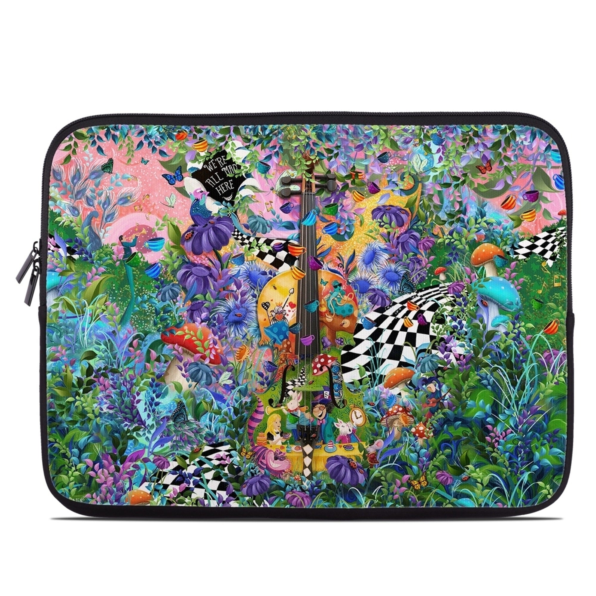 Alice's Wonderland Tea Party - Laptop Sleeve