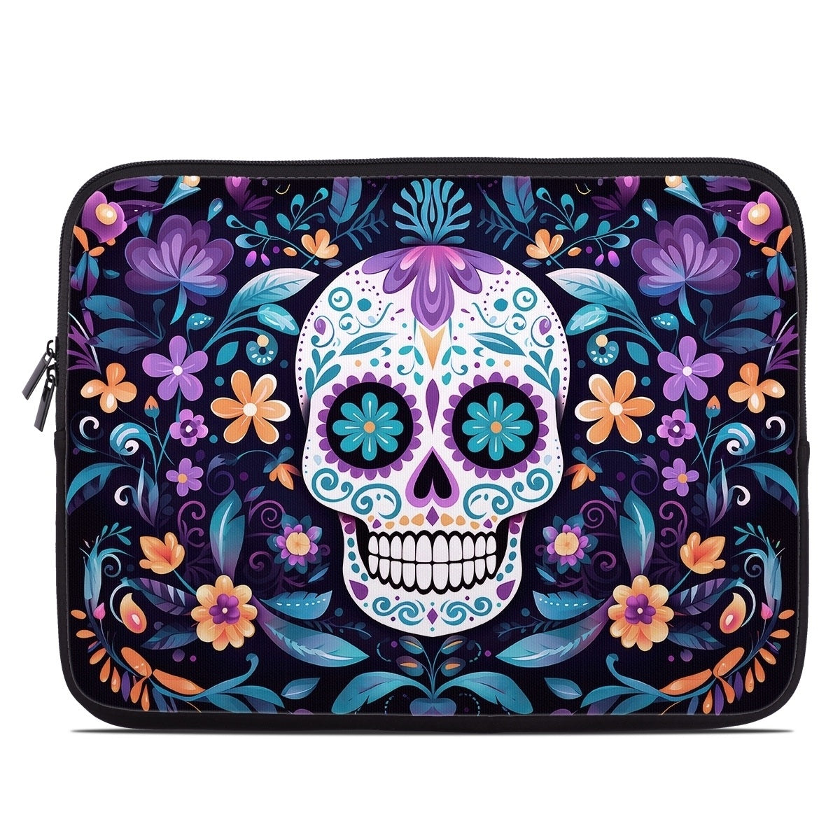 Calavera Azul - Laptop Sleeve