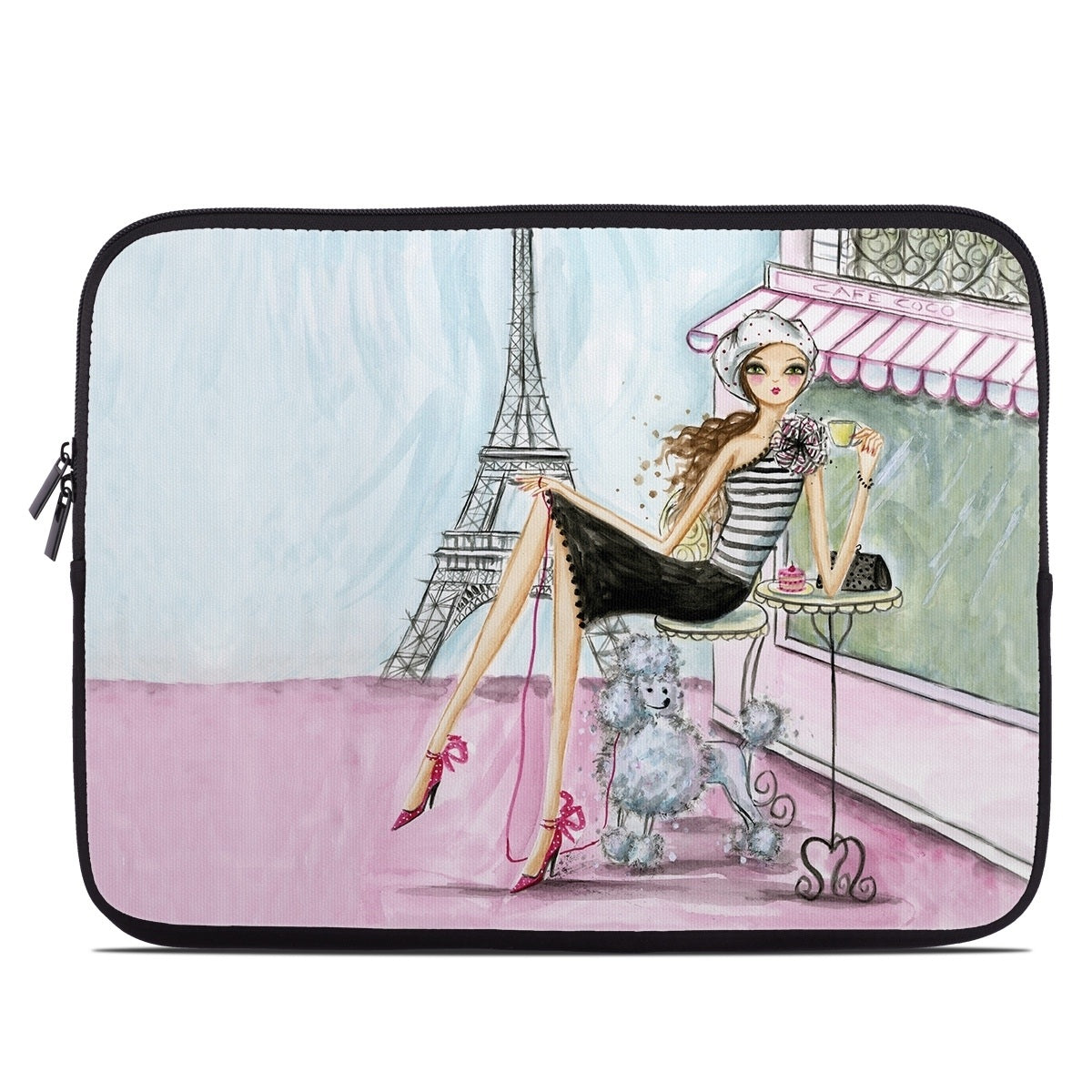 Cafe Paris - Laptop Sleeve