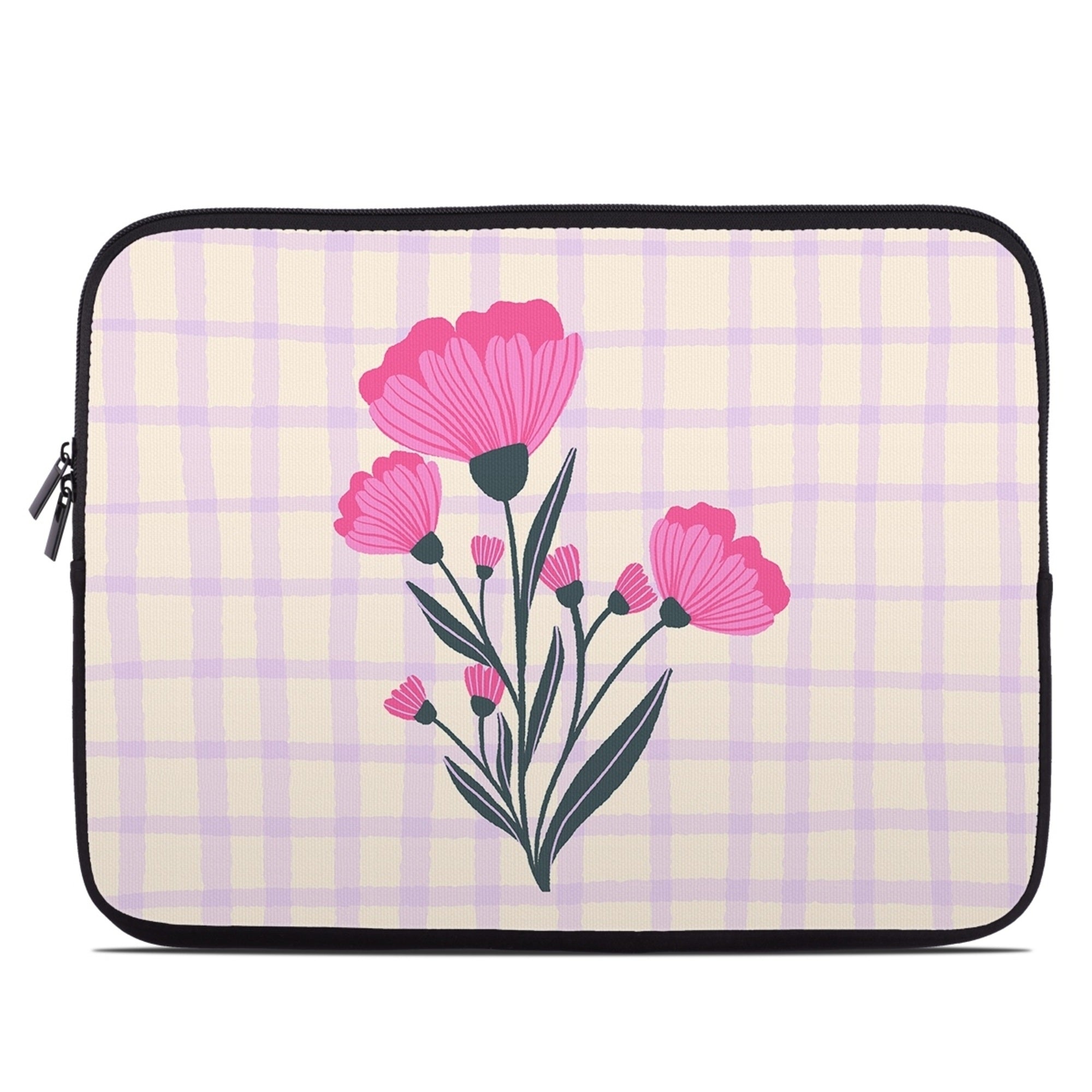 Floral Bouquet Grid - Laptop Sleeve