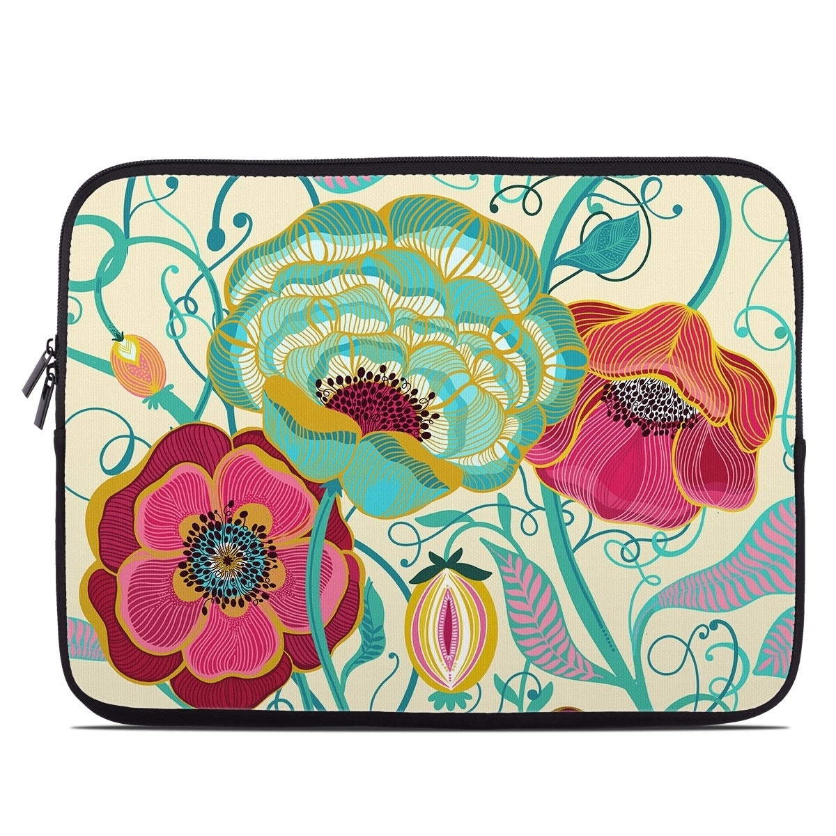 Golden Flowers - Laptop Sleeve