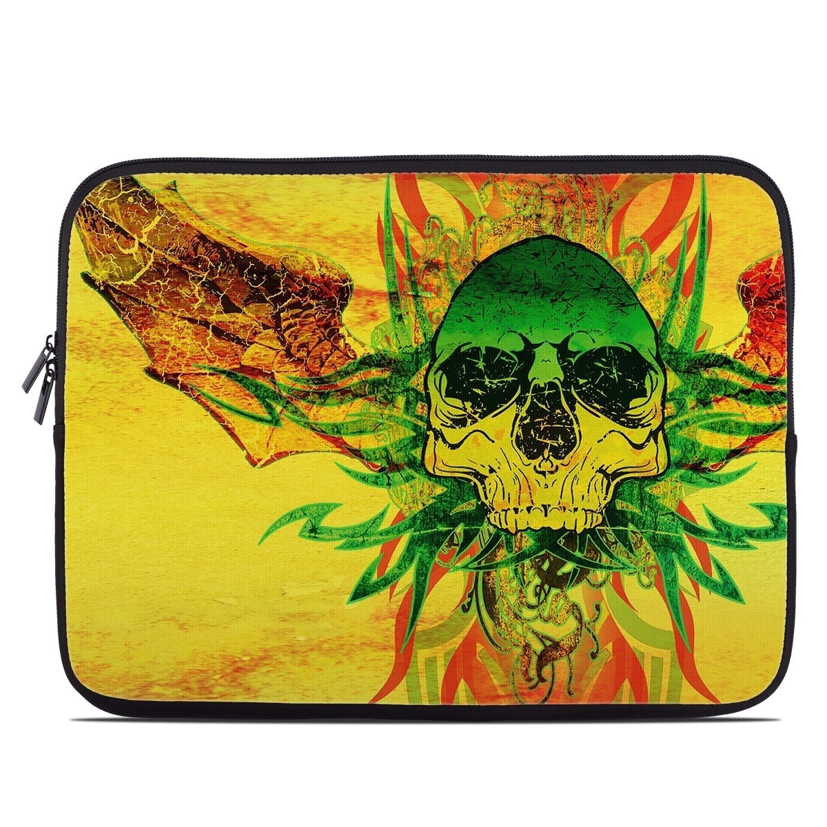 Hot Tribal Skull - Laptop Sleeve