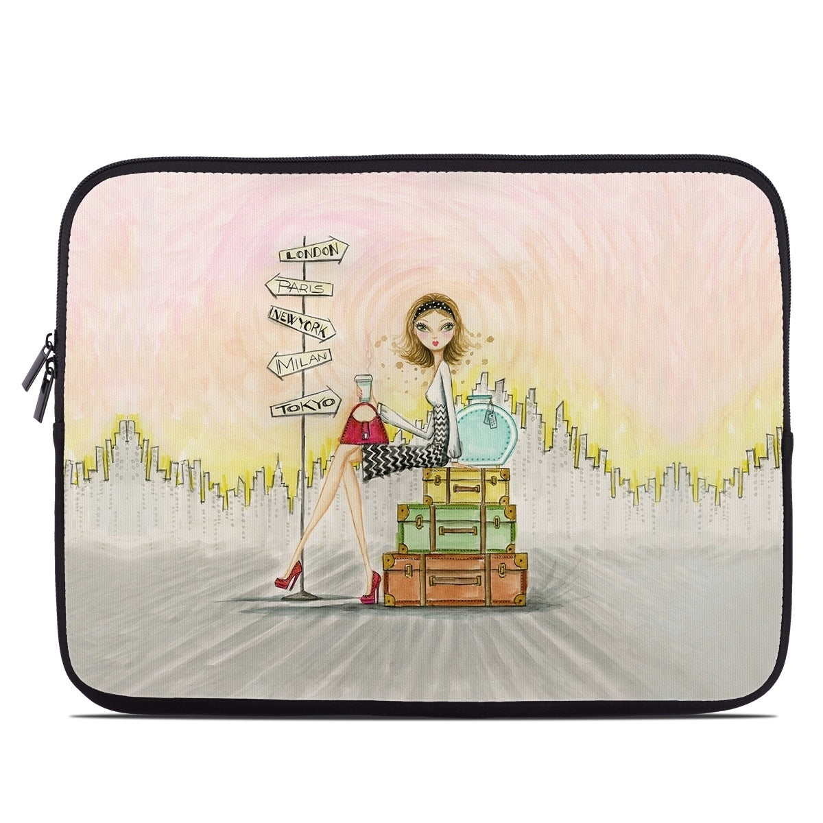 The Jet Setter - Laptop Sleeve