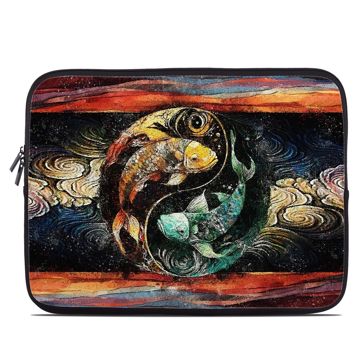 Koi Fish Yin Yang - Laptop Sleeve