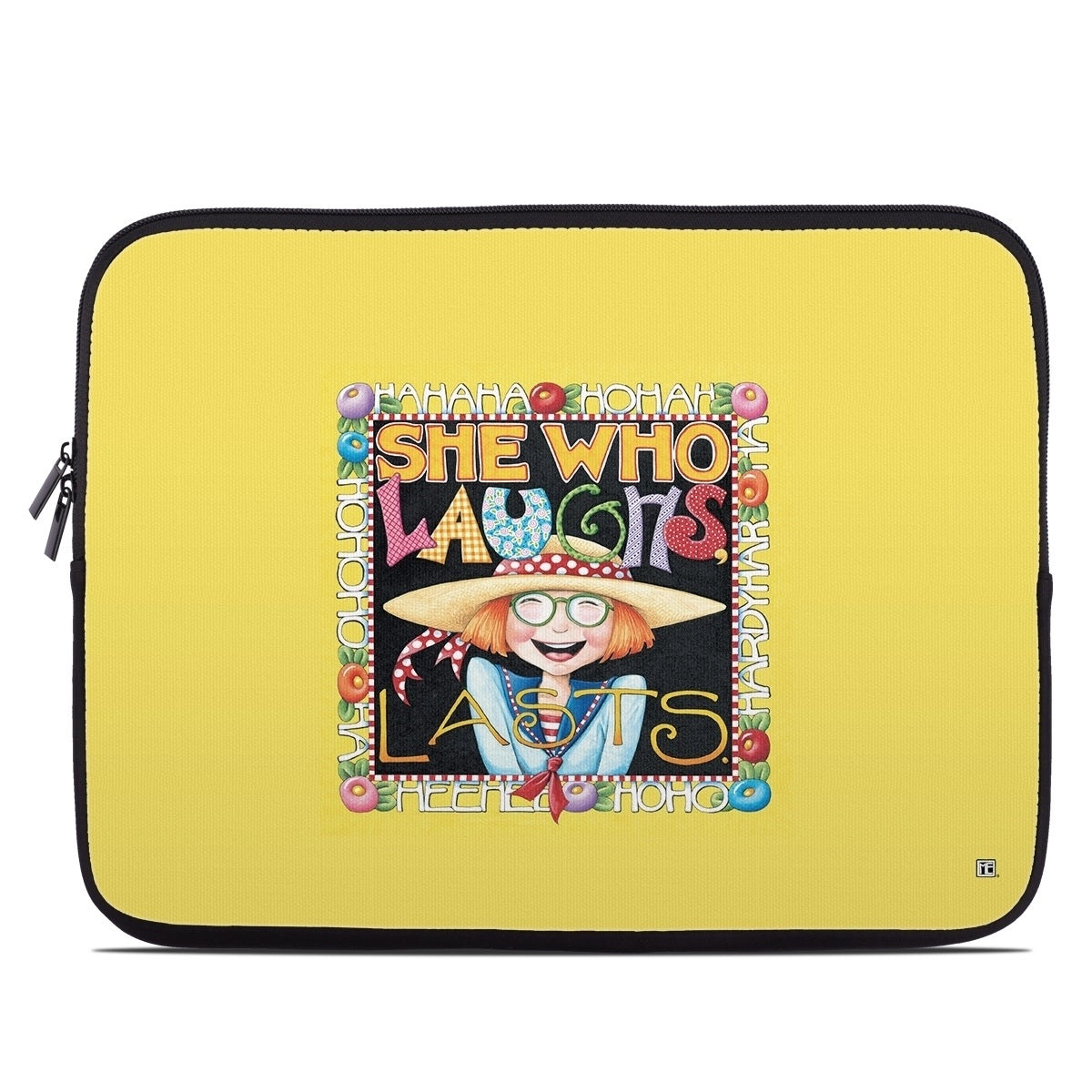 She Who Laughs - Laptop Sleeve