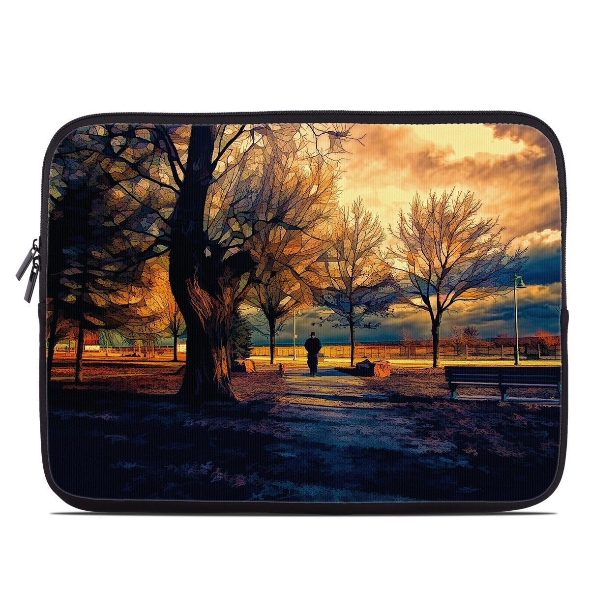 Man and Dog - Laptop Sleeve