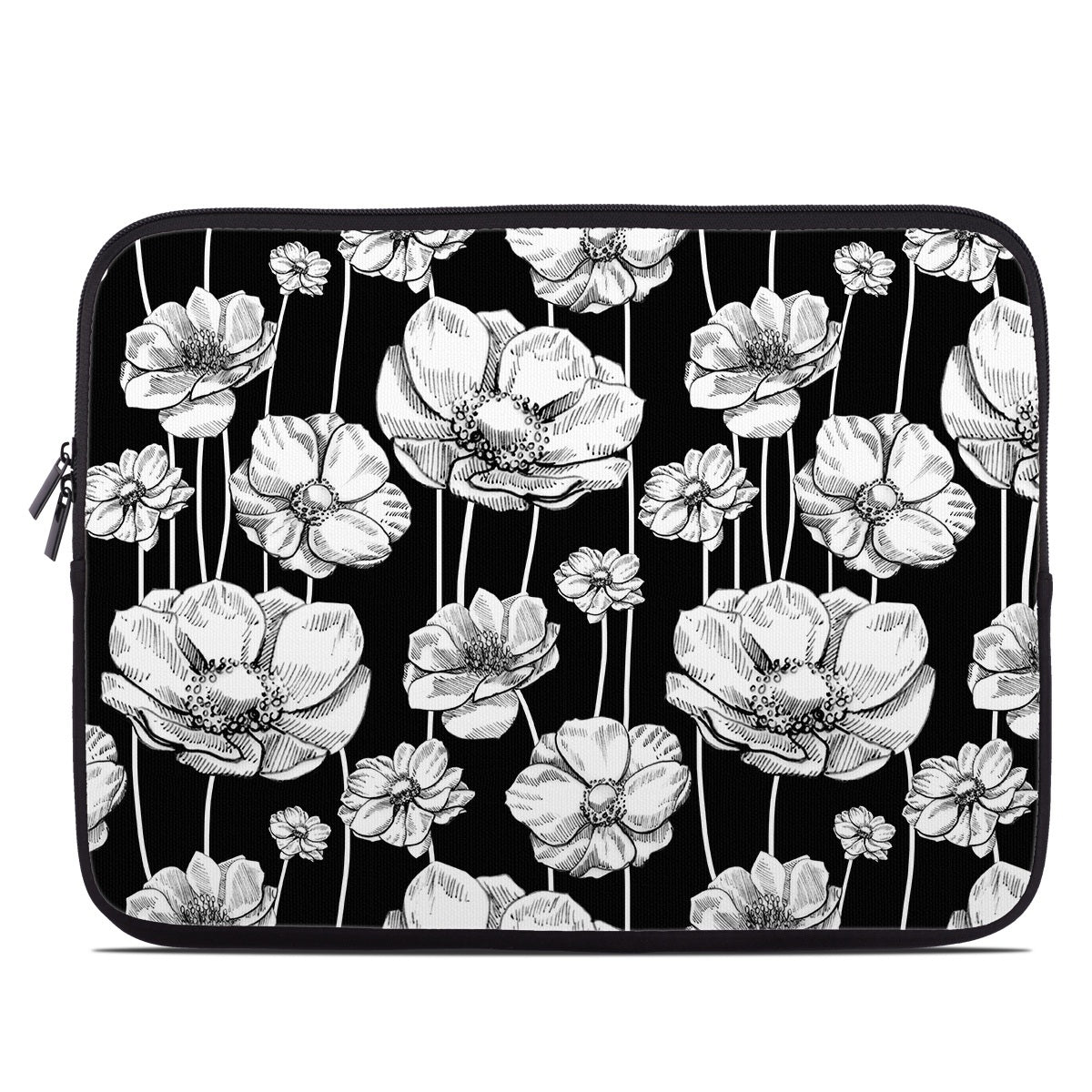 Striped Blooms - Laptop Sleeve