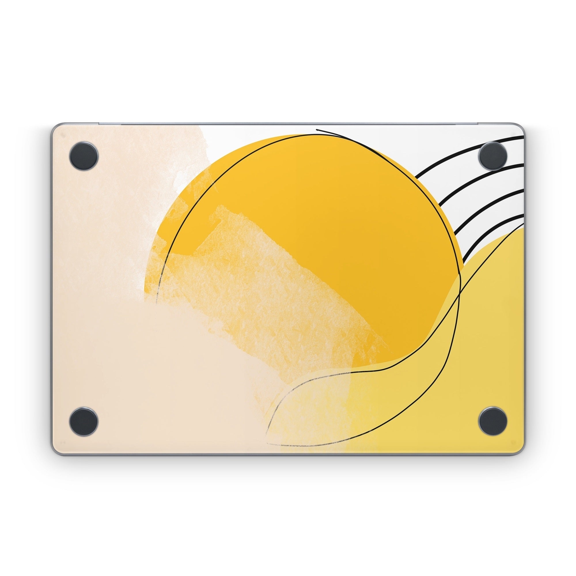 Abstract Yellow - Apple MacBook Skin