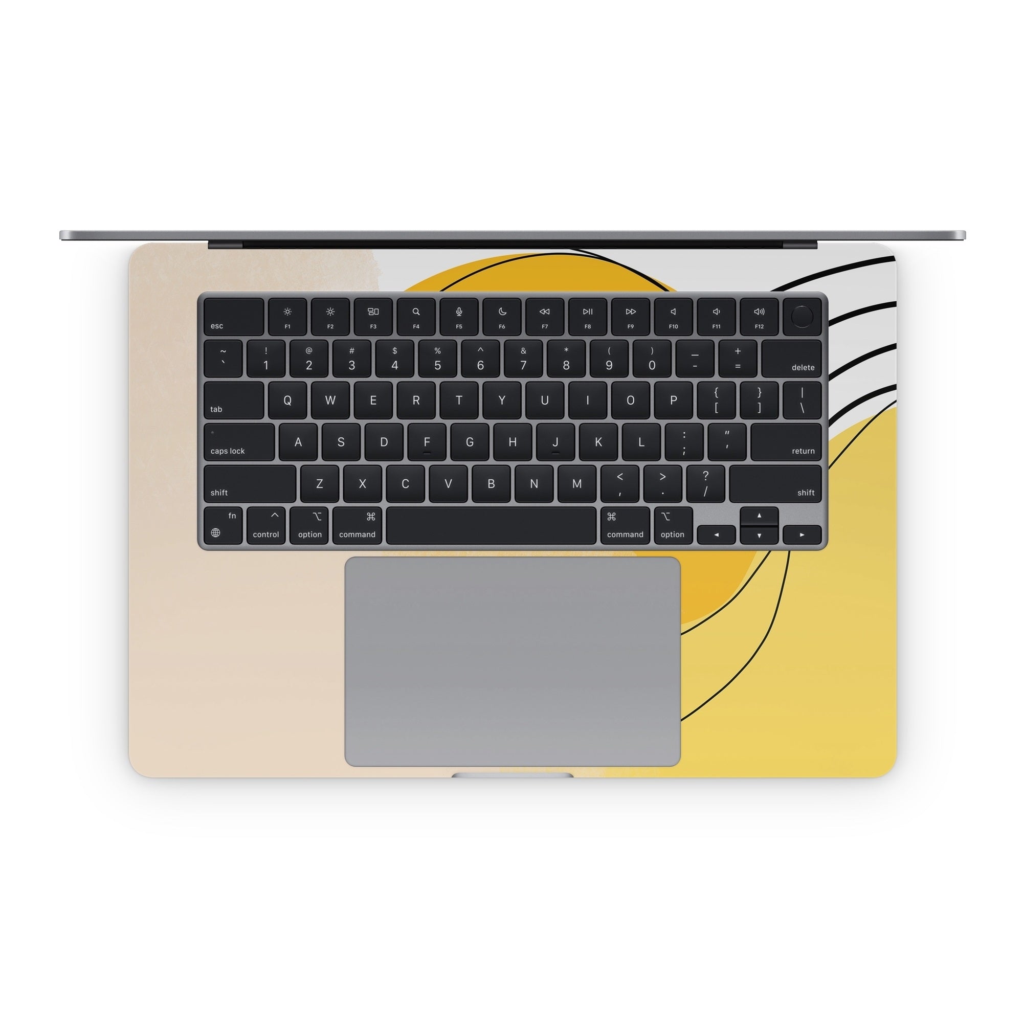 Abstract Yellow - Apple MacBook Skin