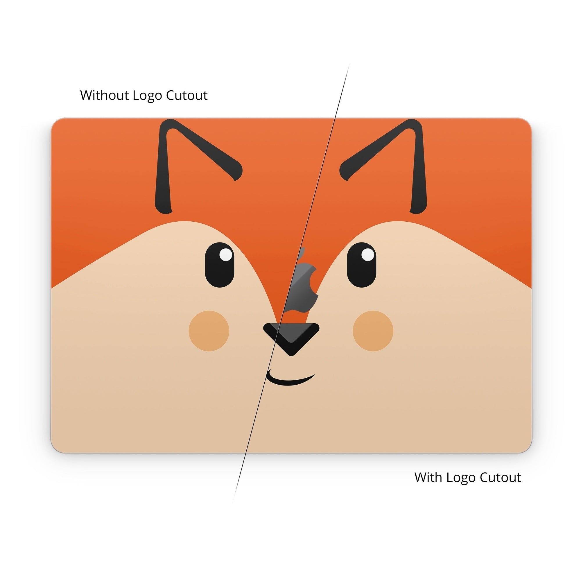 Autumn the Fox - Apple MacBook Skin