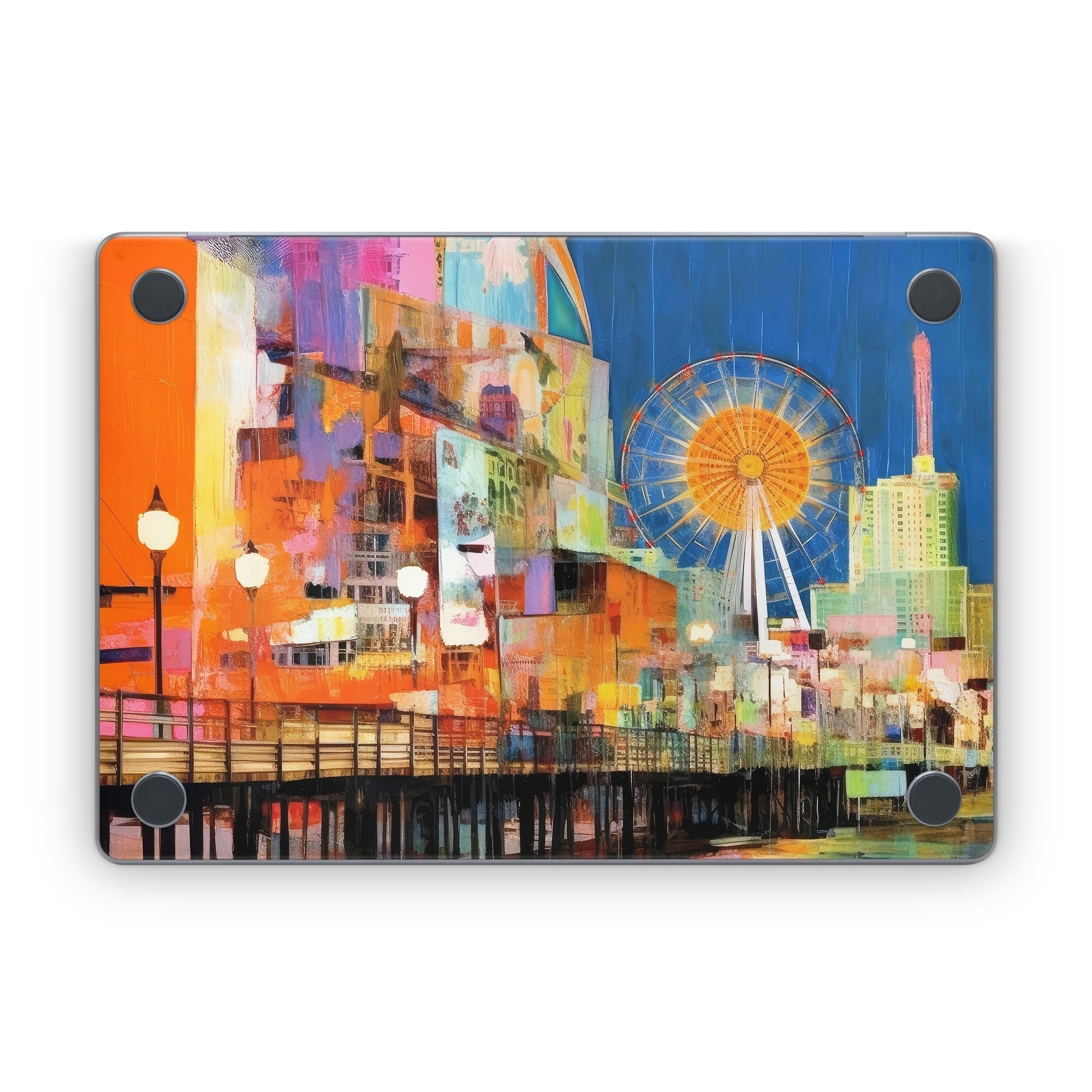 Boardwalk Memories - Apple MacBook Skin