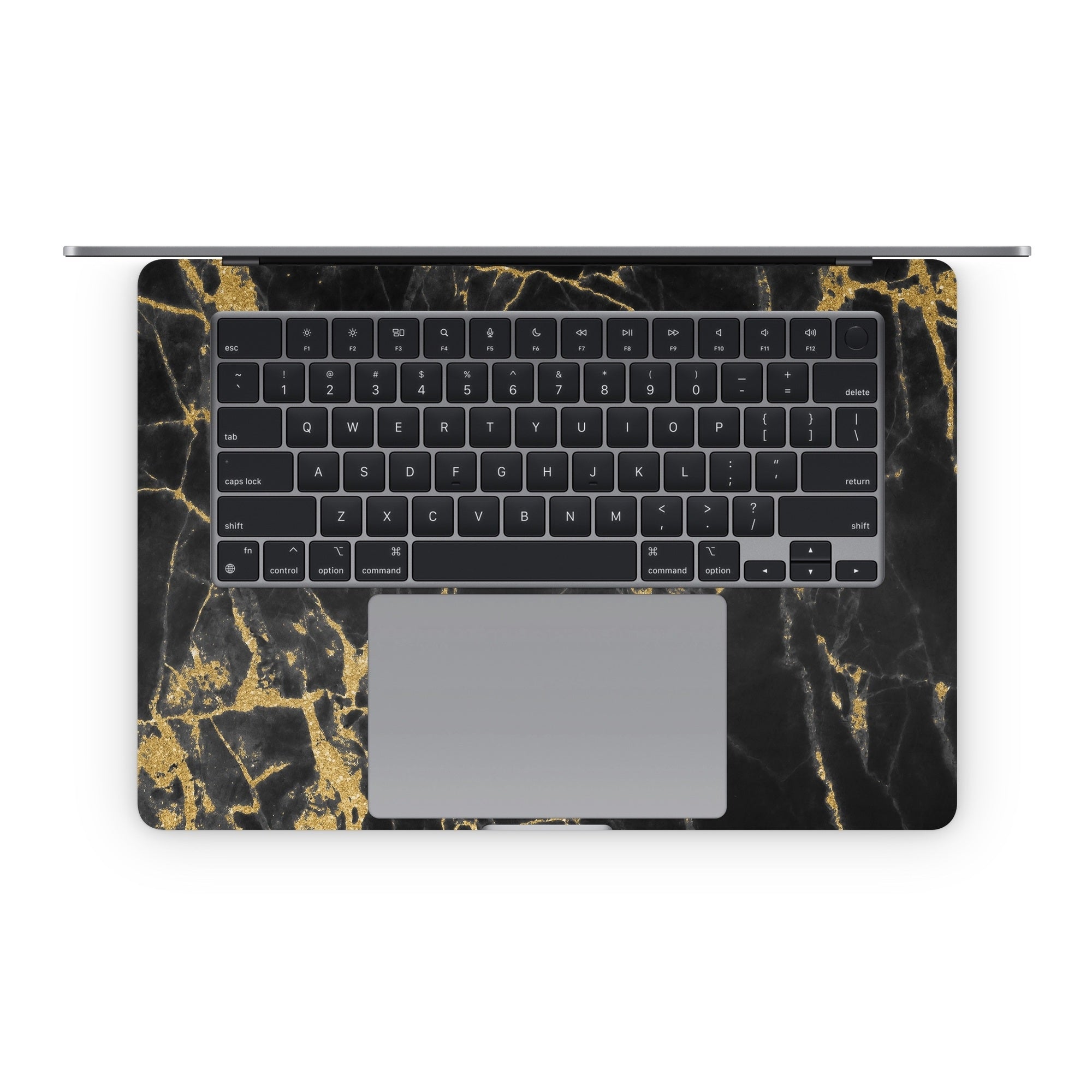 Black Gold Marble - Apple MacBook Skin