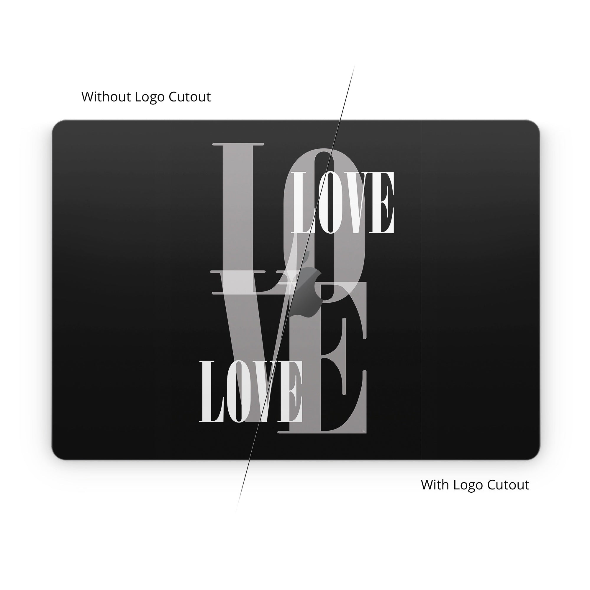 Black Love - Apple MacBook Skin