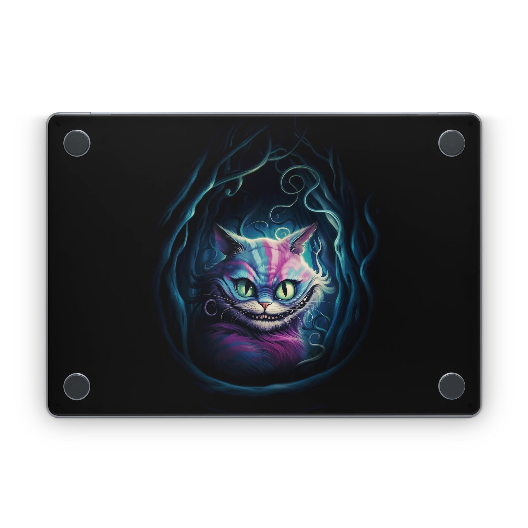 Blue Cheshire Cat - Apple MacBook Skin