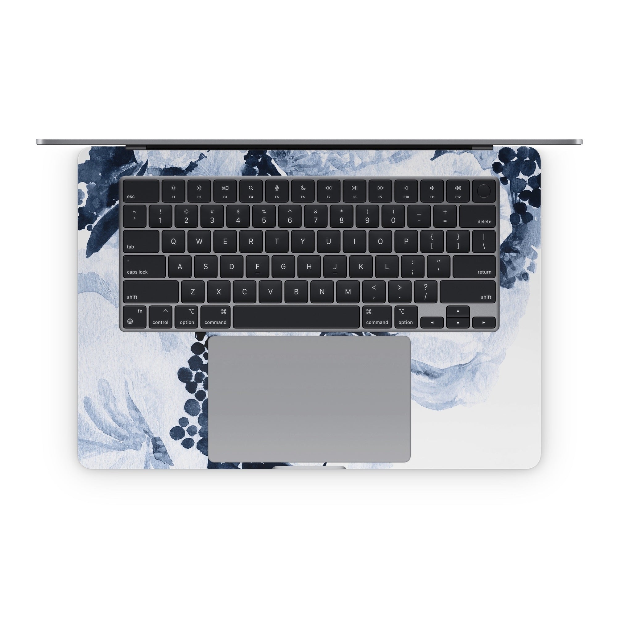 Blue Blooms - Apple MacBook Skin