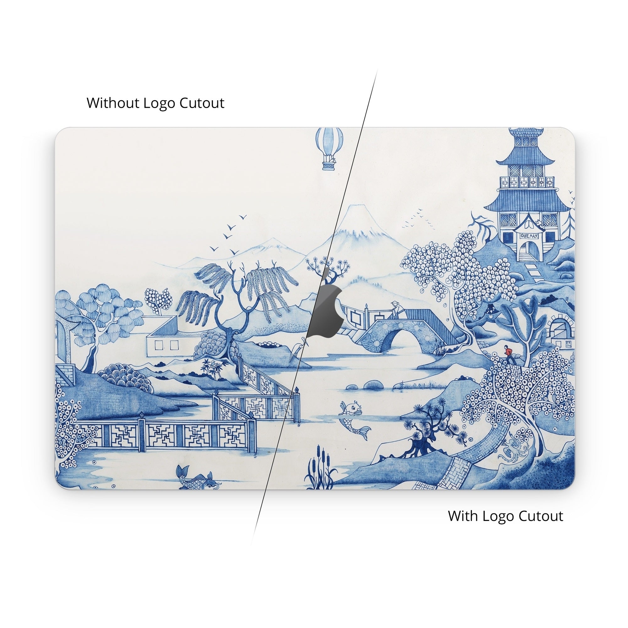 Blue Willow - Apple MacBook Skin