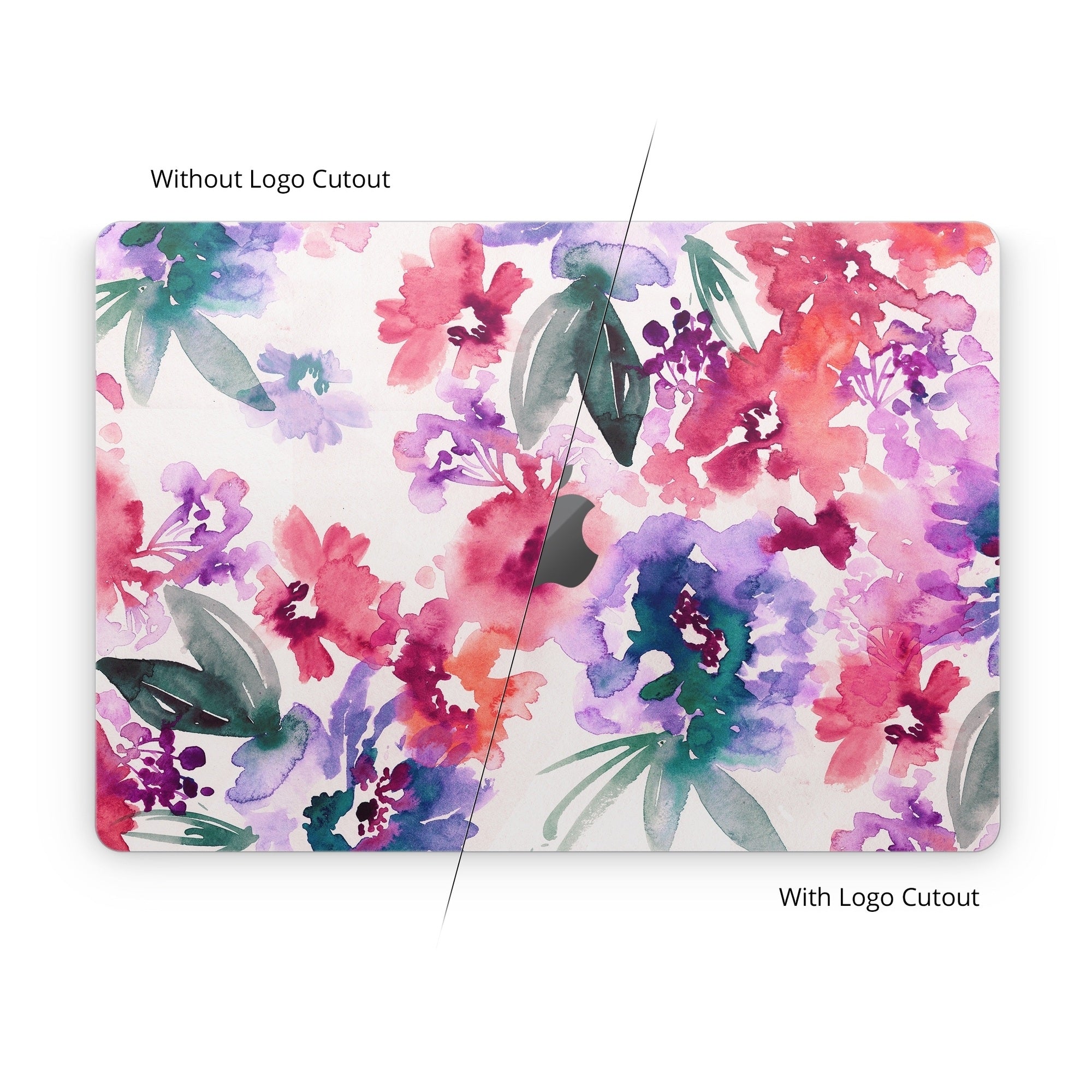 Blurred Flowers - Apple MacBook Skin