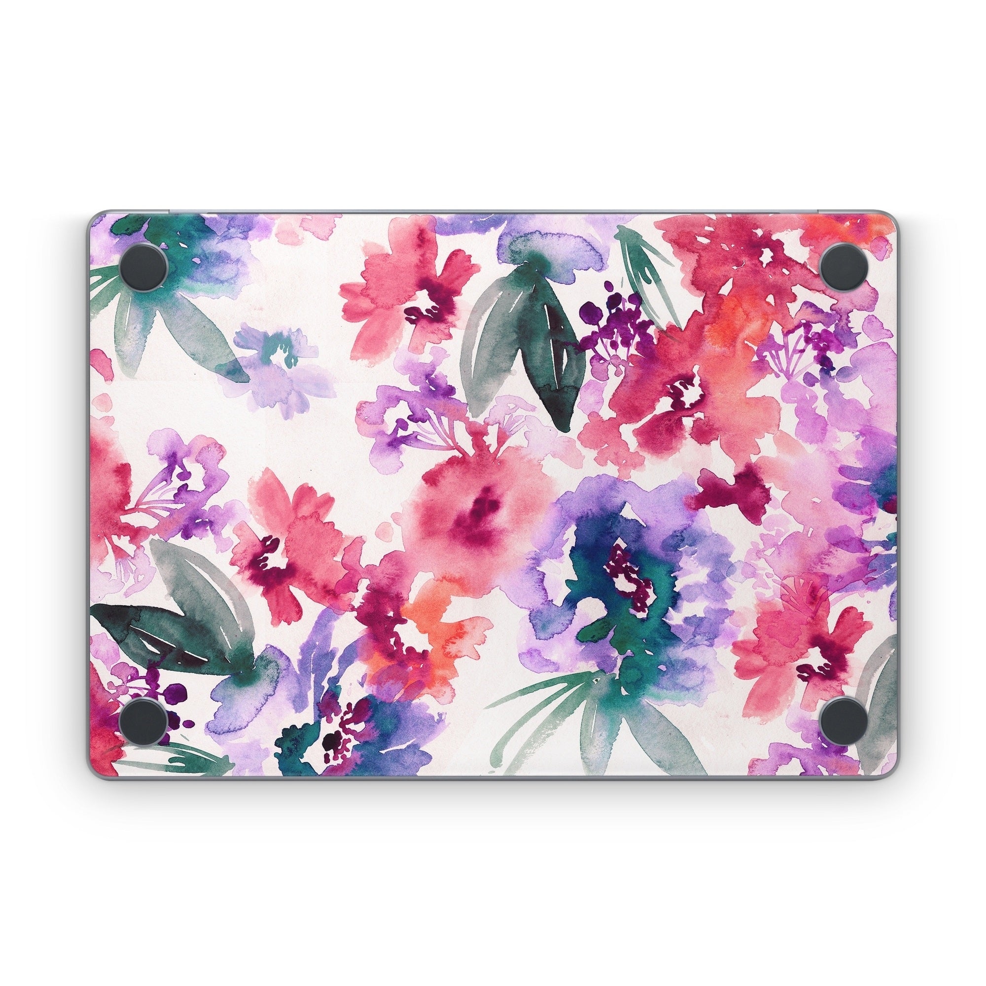 Blurred Flowers - Apple MacBook Skin