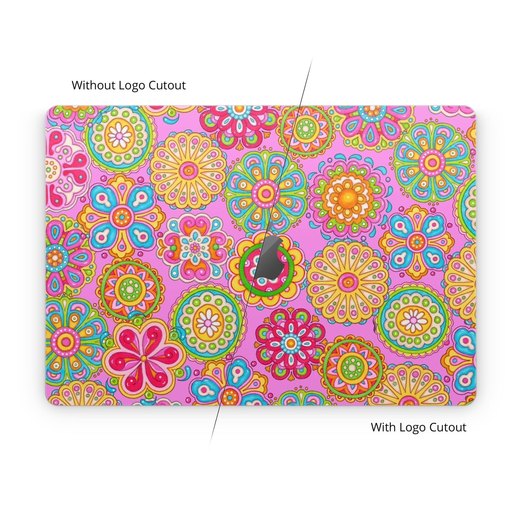 Bright Flowers - Apple MacBook Skin