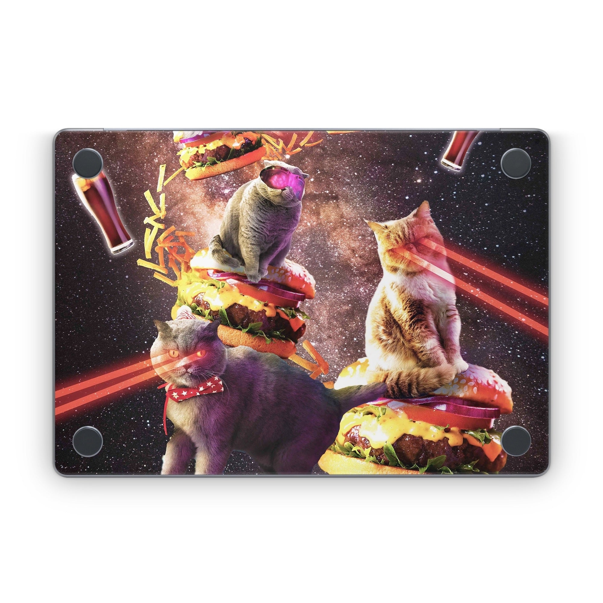 Burger Cats - Apple MacBook Skin